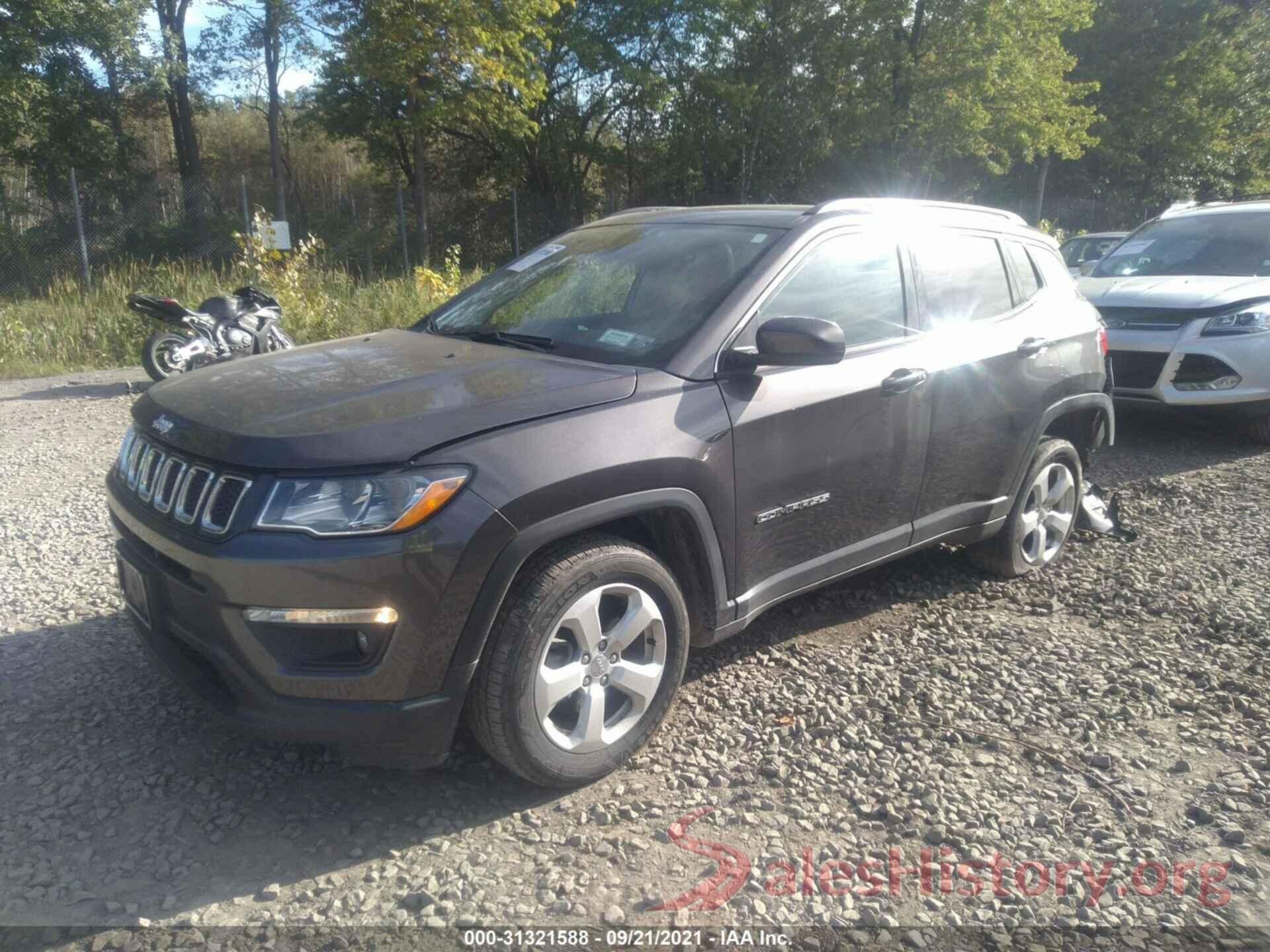 3C4NJDBB0LT117495 2020 JEEP COMPASS