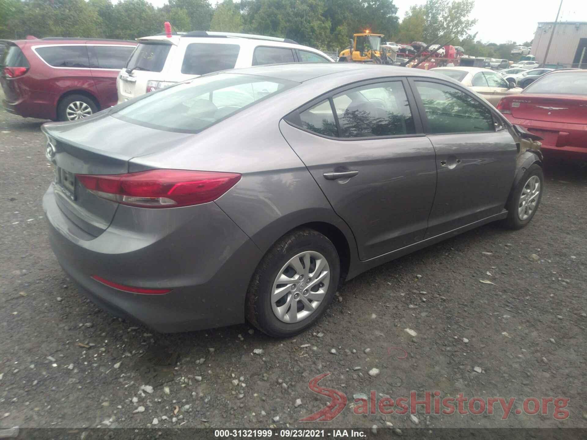 5NPD74LF2JH282182 2018 HYUNDAI ELANTRA