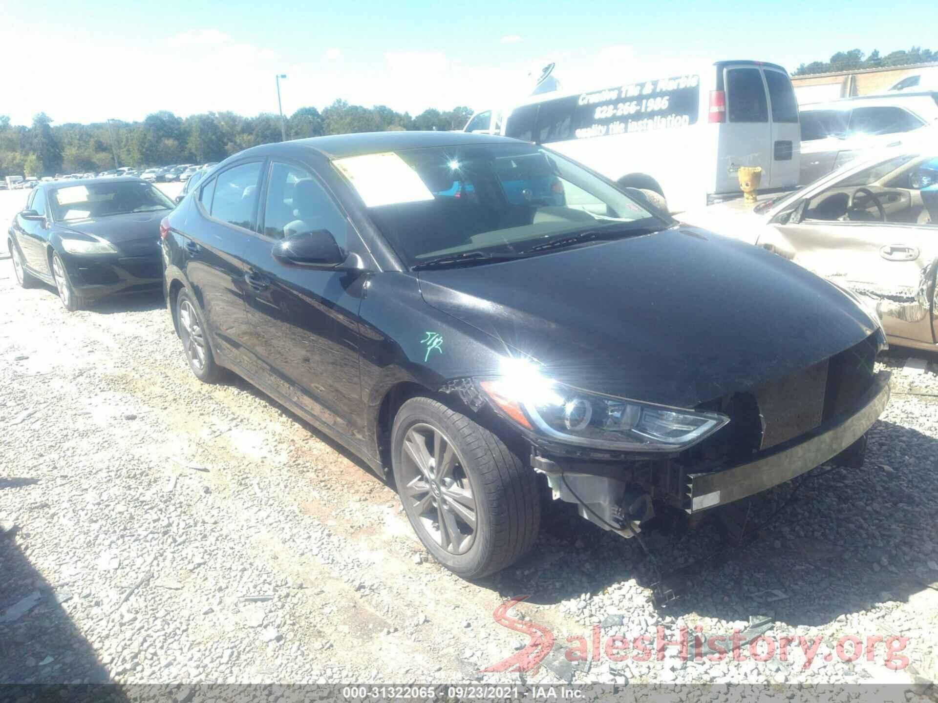 5NPD84LF9JH220596 2018 HYUNDAI ELANTRA