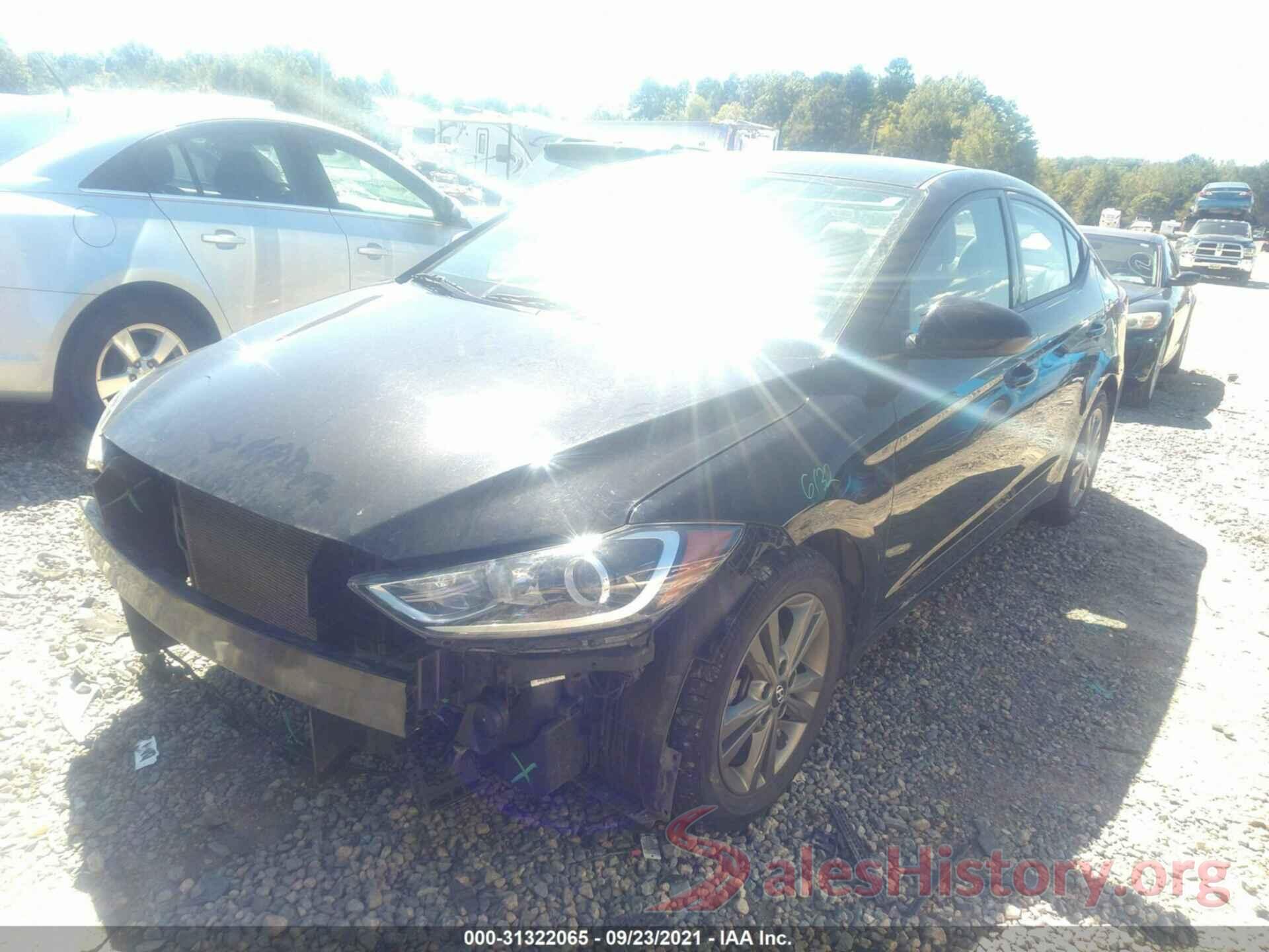 5NPD84LF9JH220596 2018 HYUNDAI ELANTRA