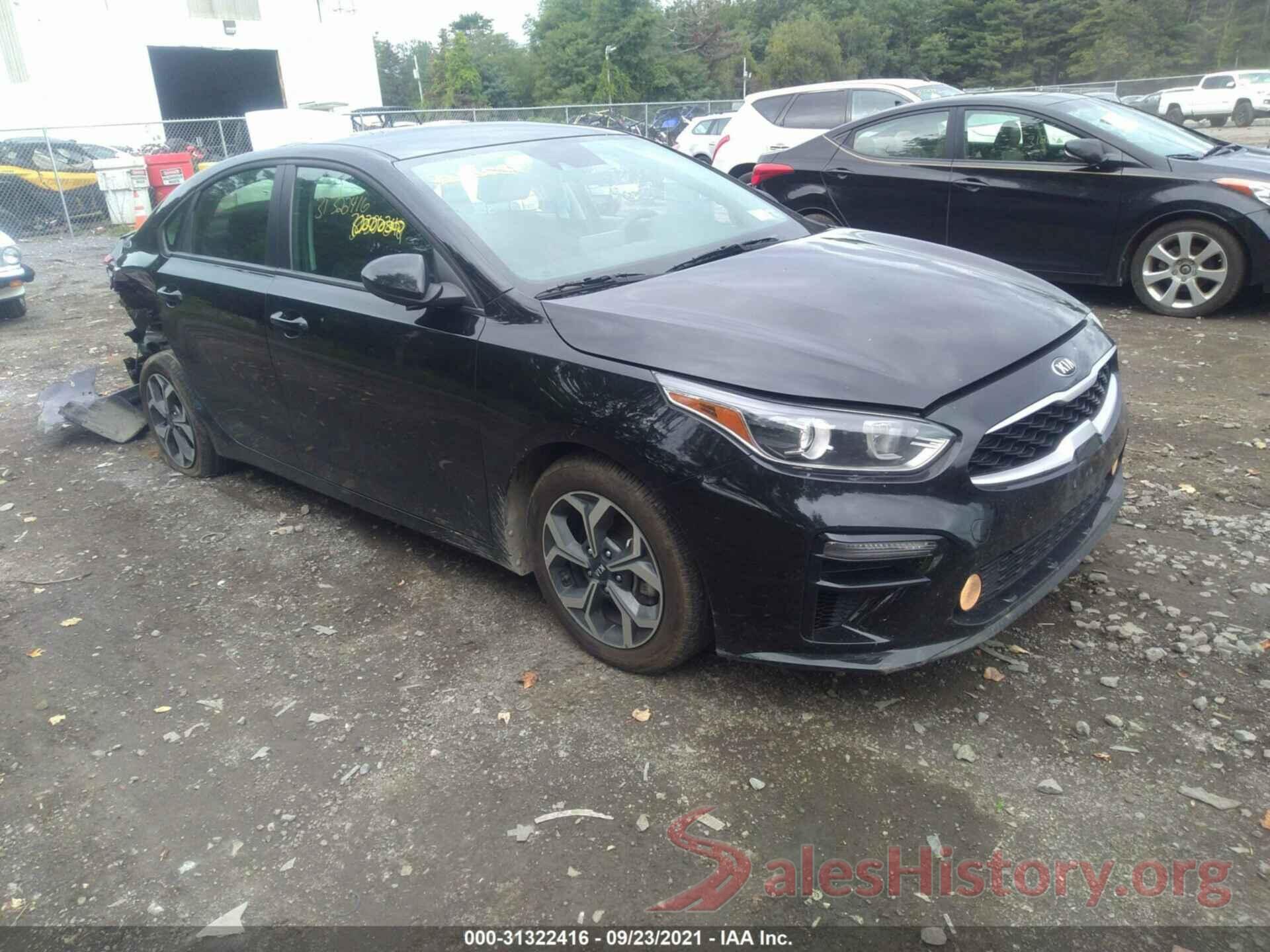 3KPF24AD9LE194343 2020 KIA FORTE