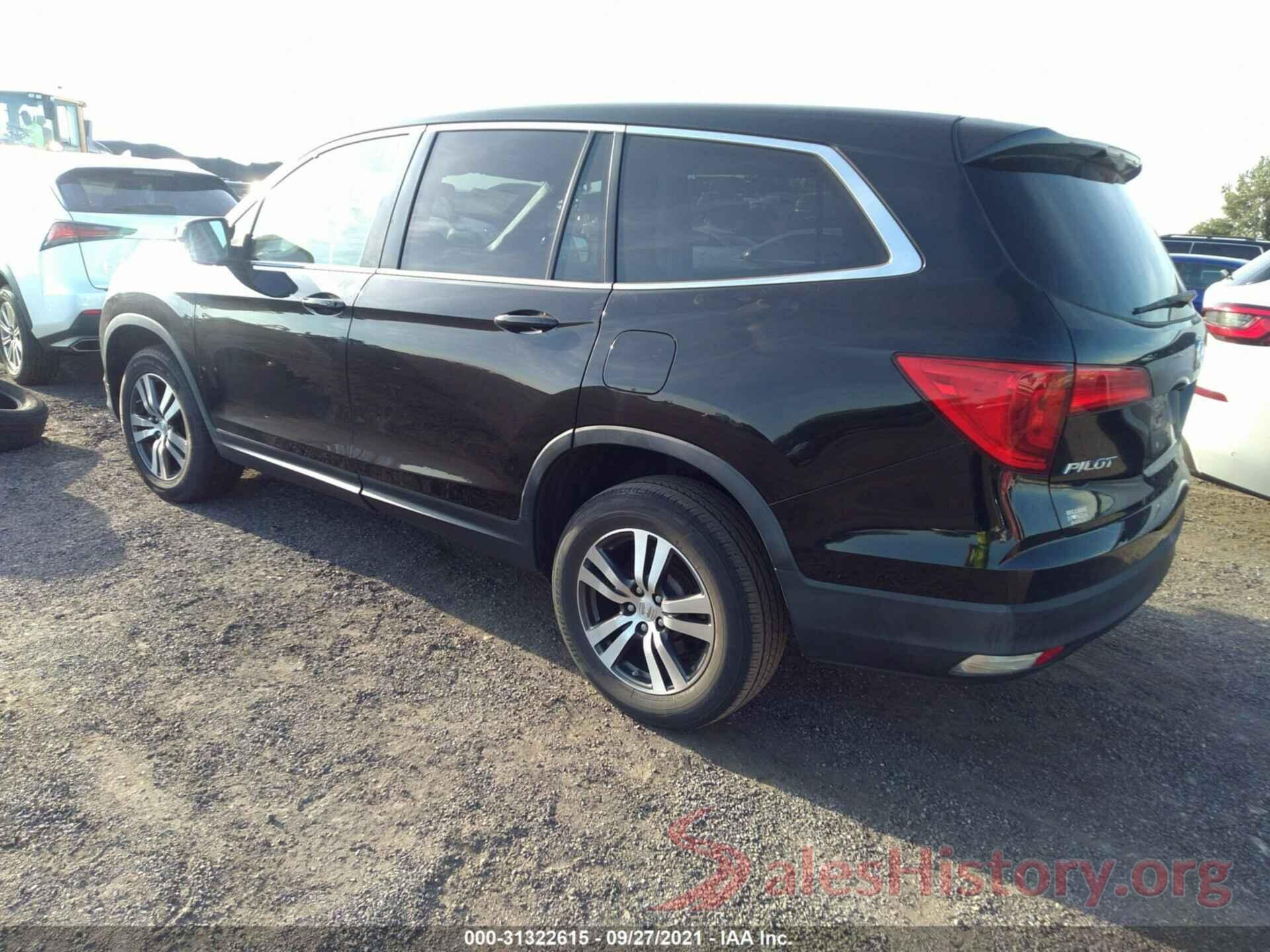 5FNYF6H33GB083292 2016 HONDA PILOT