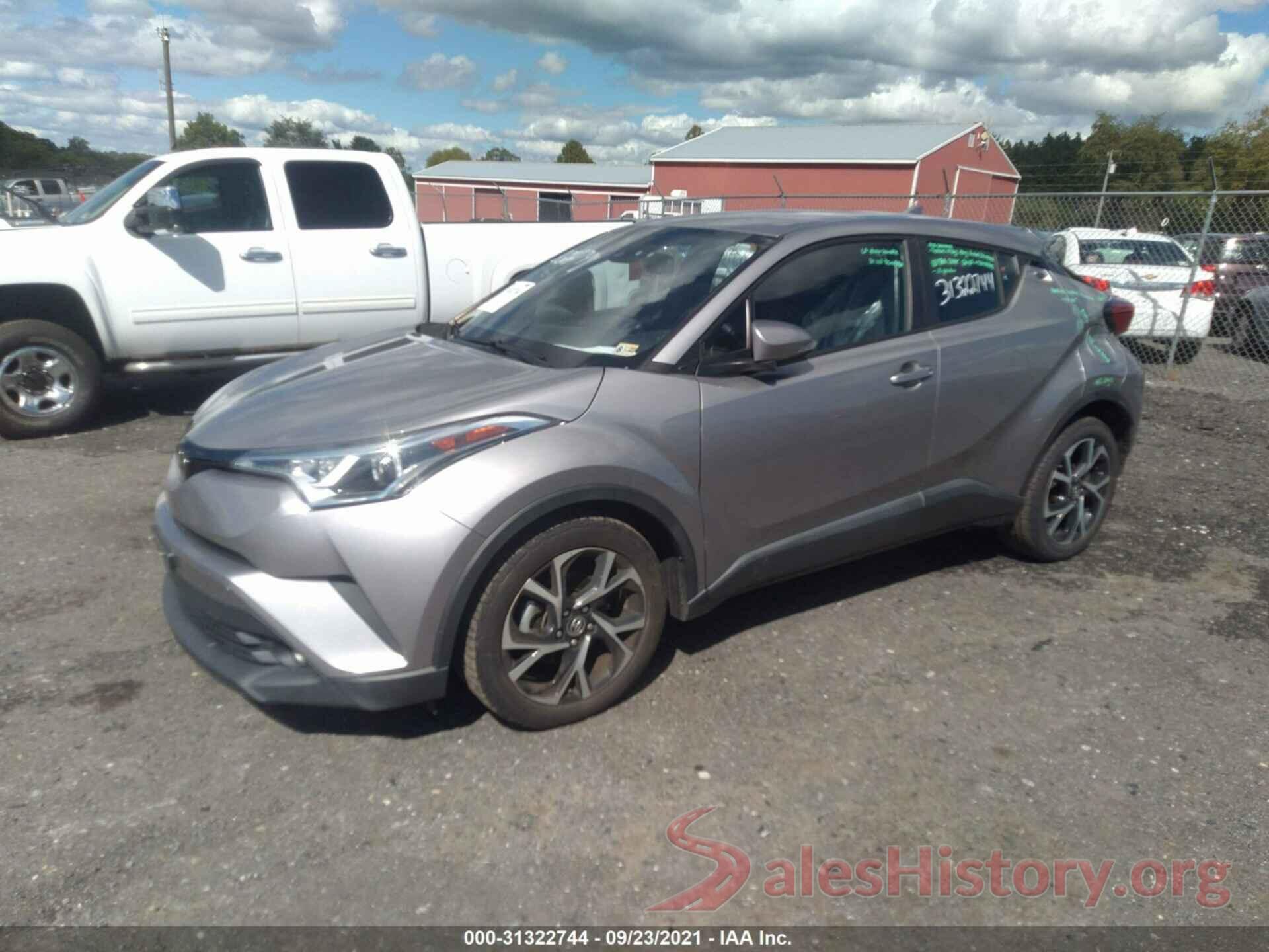 NMTKHMBX6JR030197 2018 TOYOTA C-HR