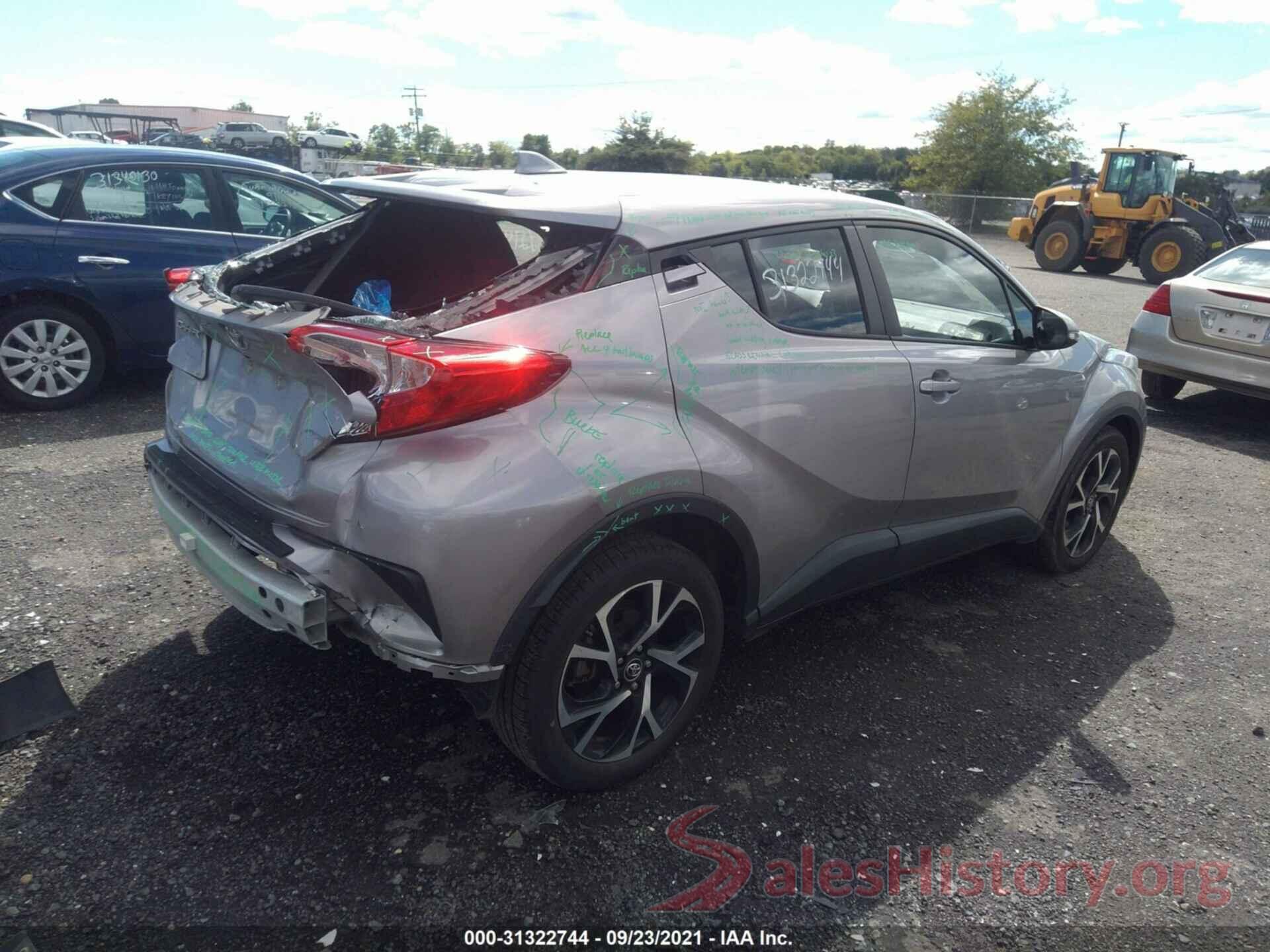 NMTKHMBX6JR030197 2018 TOYOTA C-HR