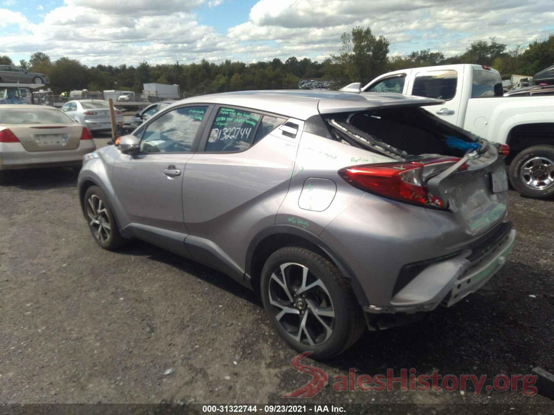 NMTKHMBX6JR030197 2018 TOYOTA C-HR