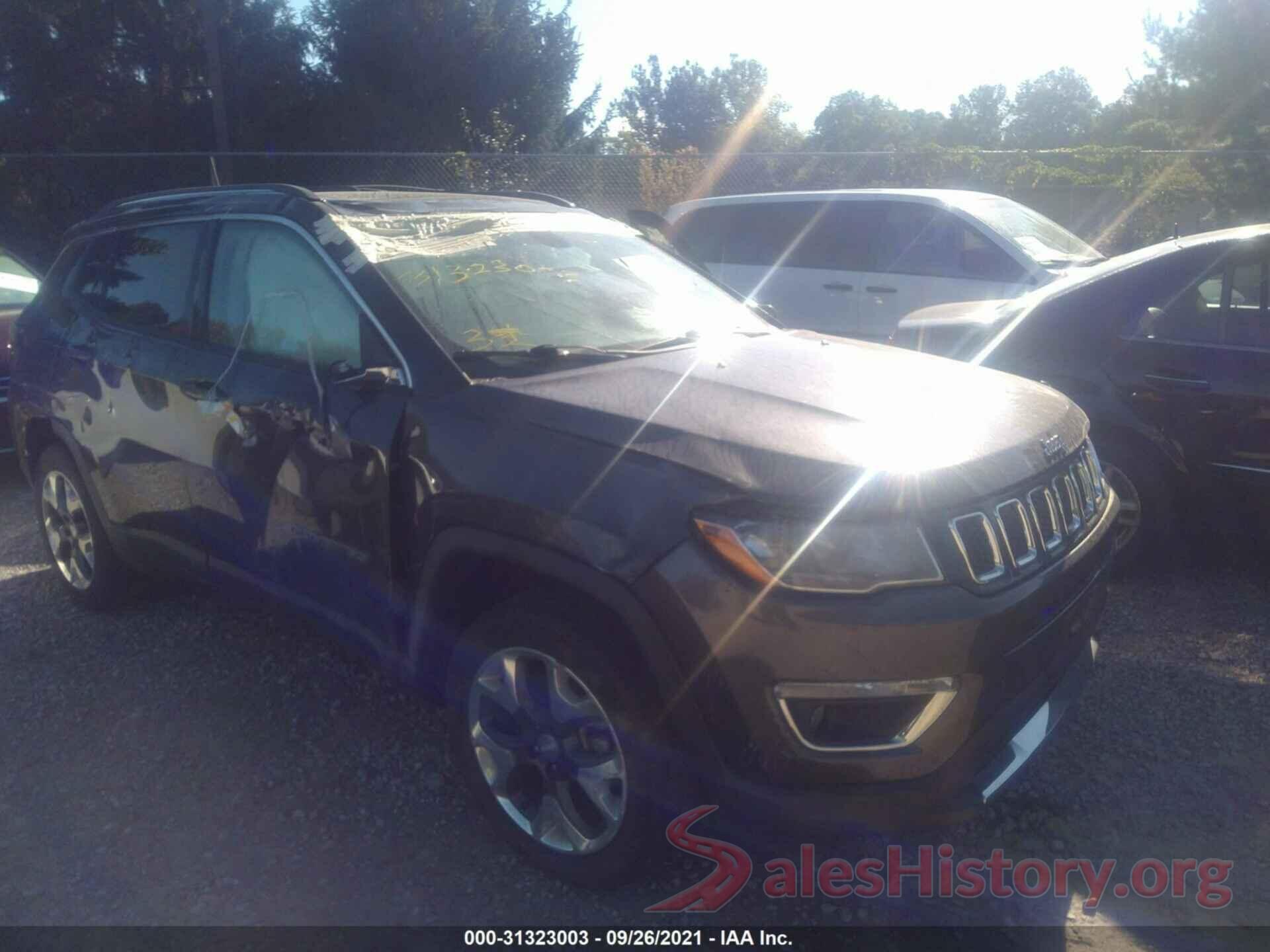 3C4NJDCB7KT594342 2019 JEEP COMPASS