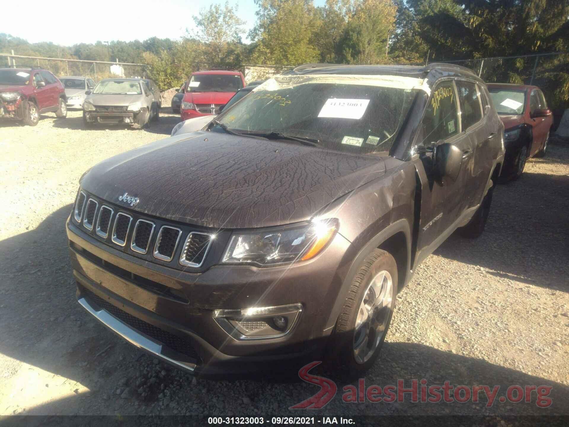 3C4NJDCB7KT594342 2019 JEEP COMPASS