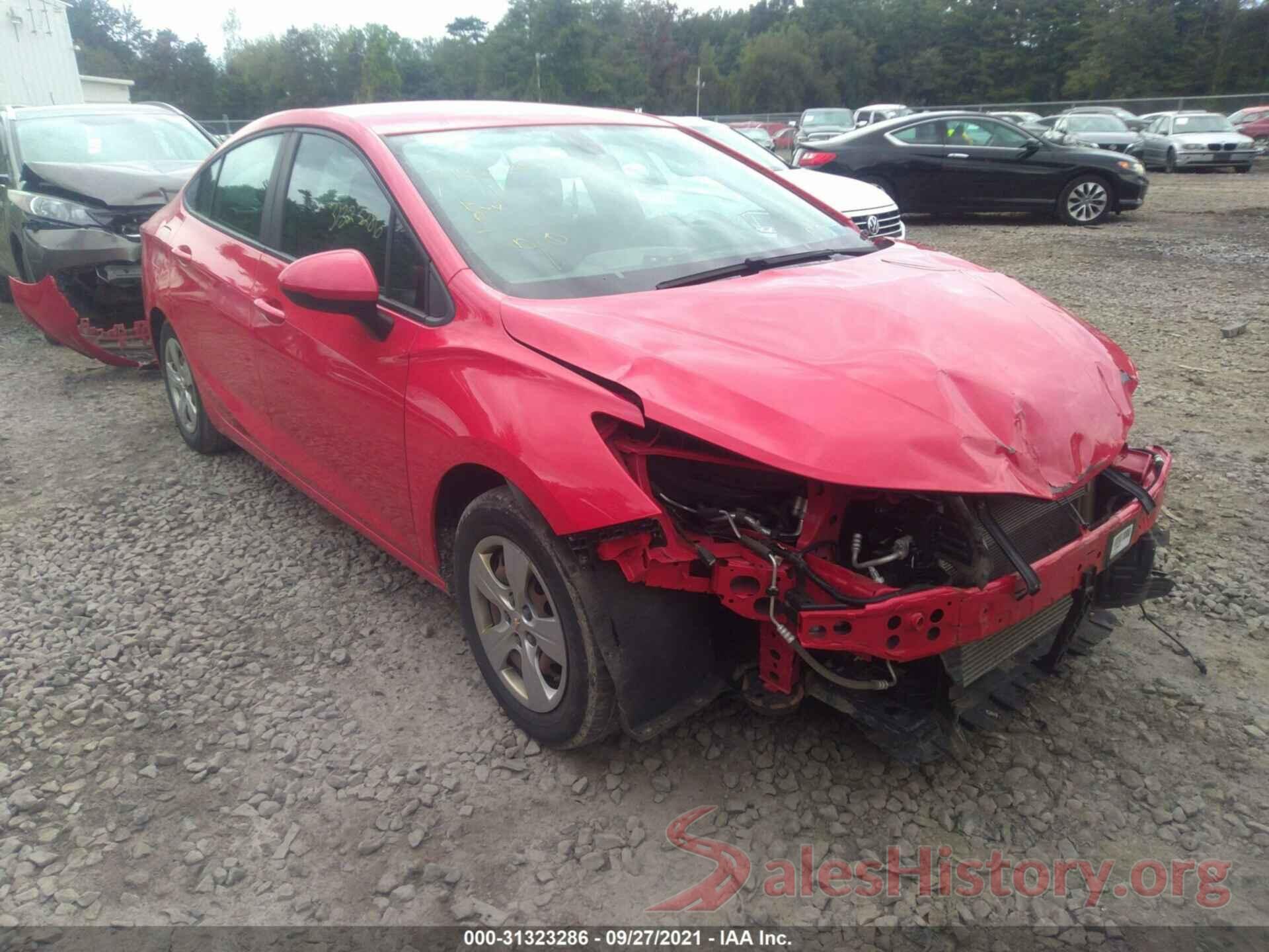 1G1BC5SMXG7290710 2016 CHEVROLET CRUZE