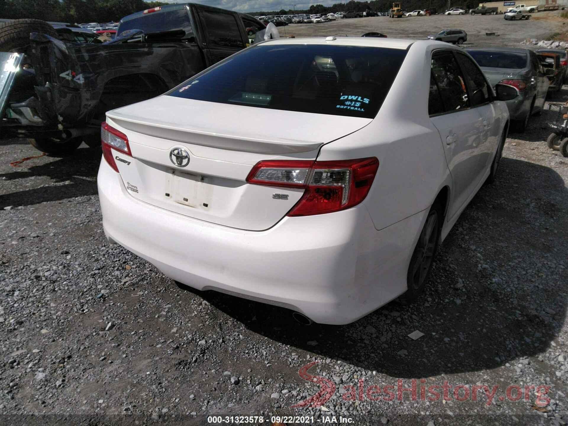 4T1BF1FK9CU545466 2012 TOYOTA CAMRY