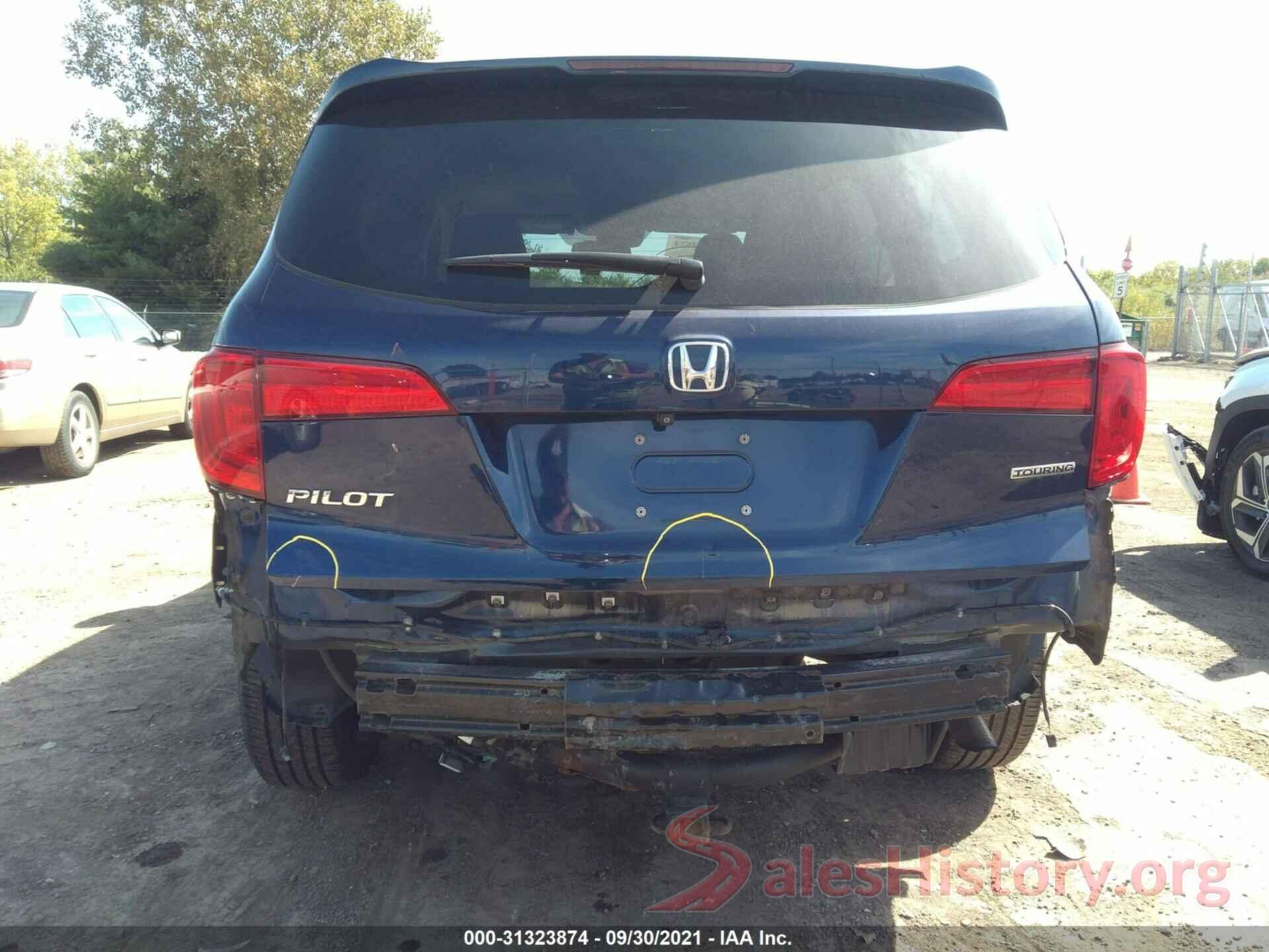 5FNYF5H98GB058242 2016 HONDA PILOT