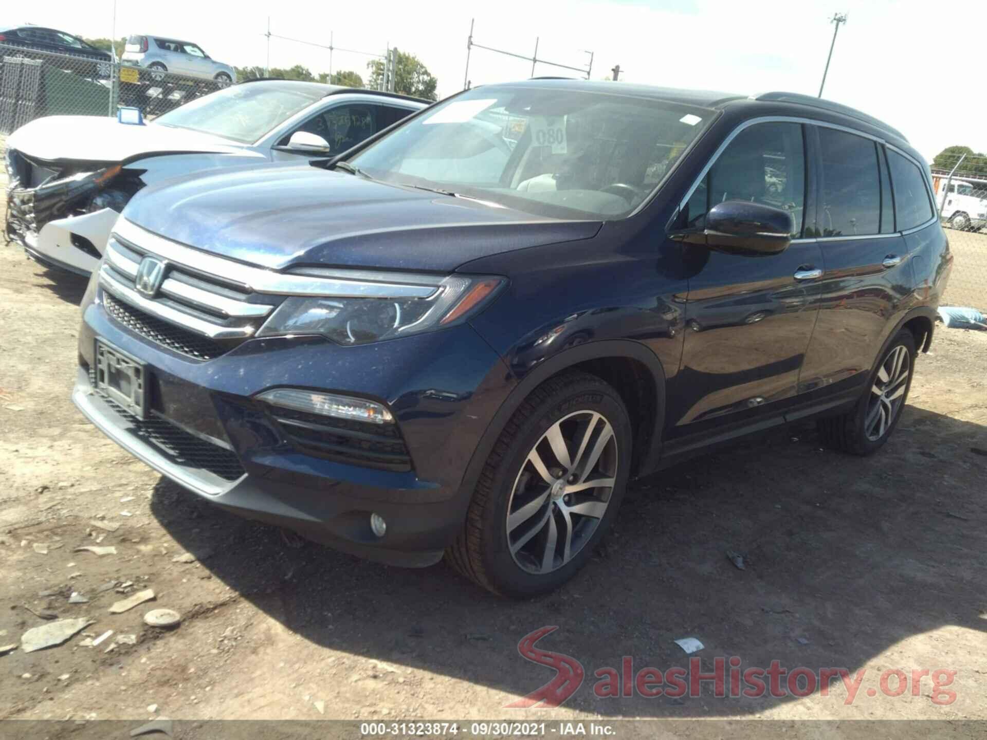 5FNYF5H98GB058242 2016 HONDA PILOT