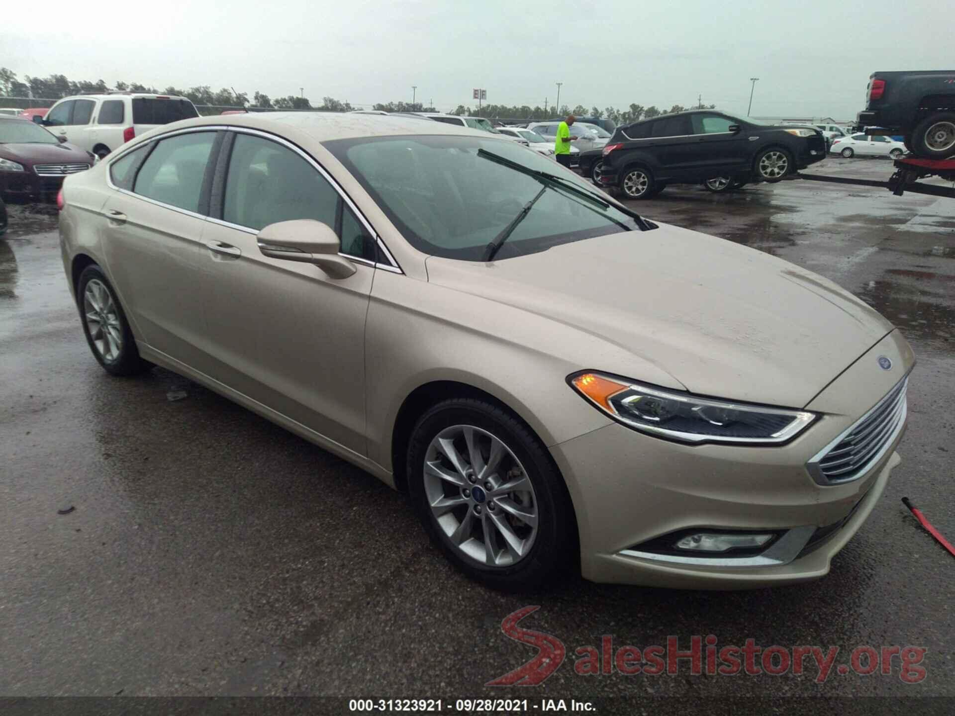 3FA6P0HD3HR349250 2017 FORD FUSION