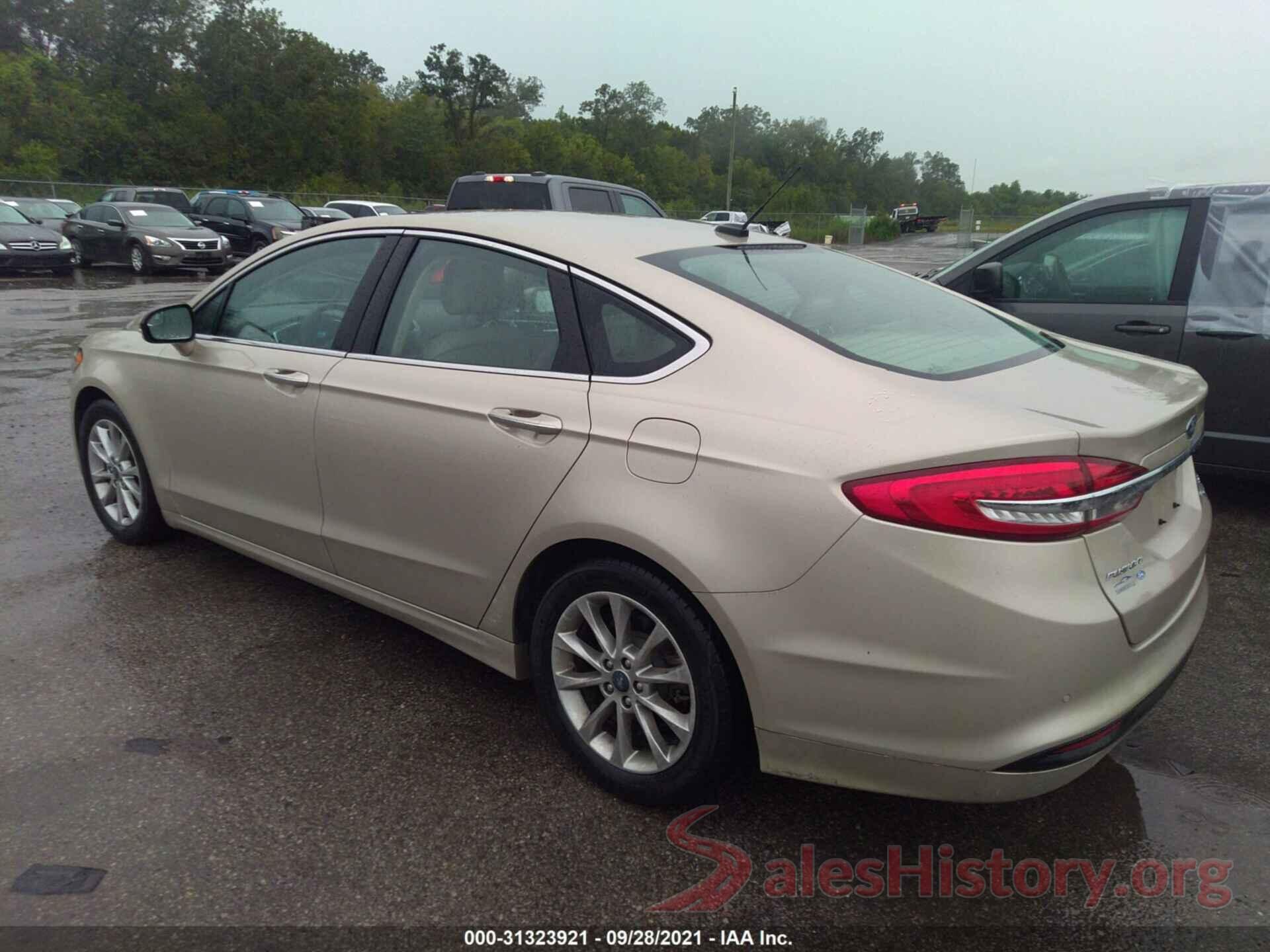 3FA6P0HD3HR349250 2017 FORD FUSION