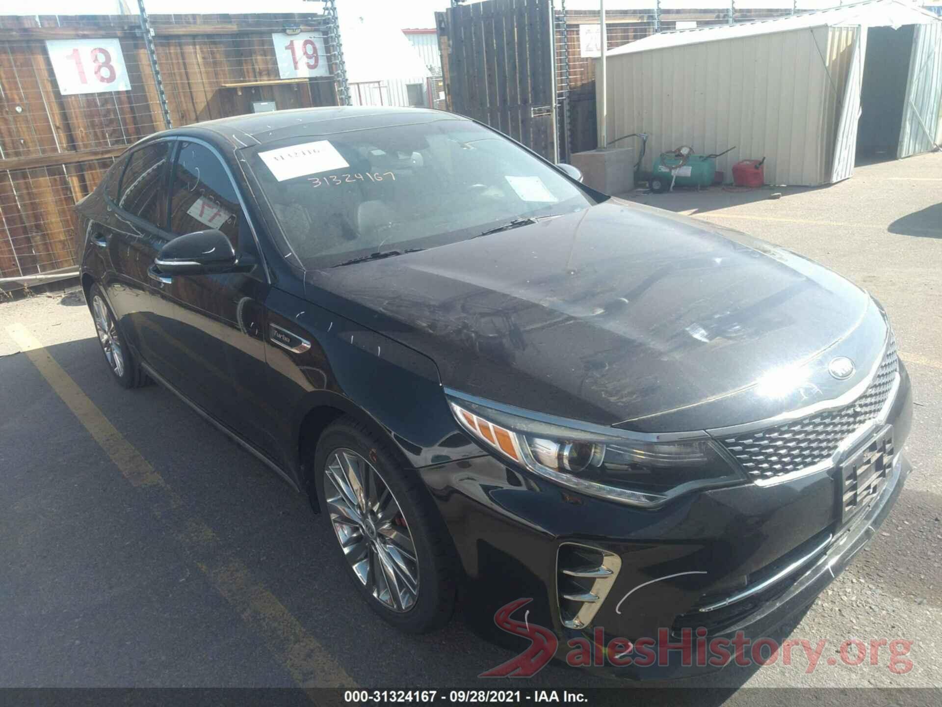 5XXGV4L24GG087043 2016 KIA OPTIMA