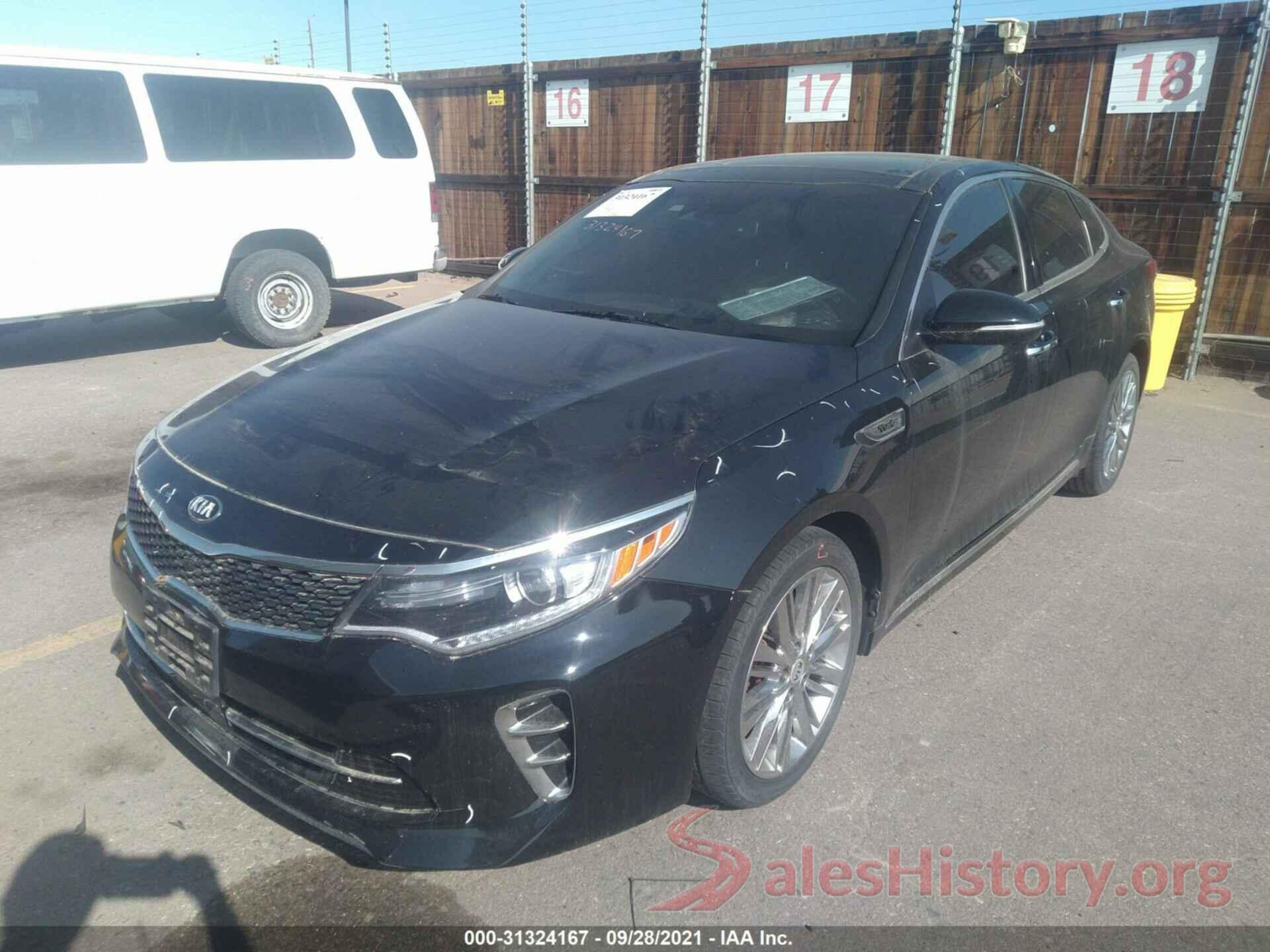 5XXGV4L24GG087043 2016 KIA OPTIMA