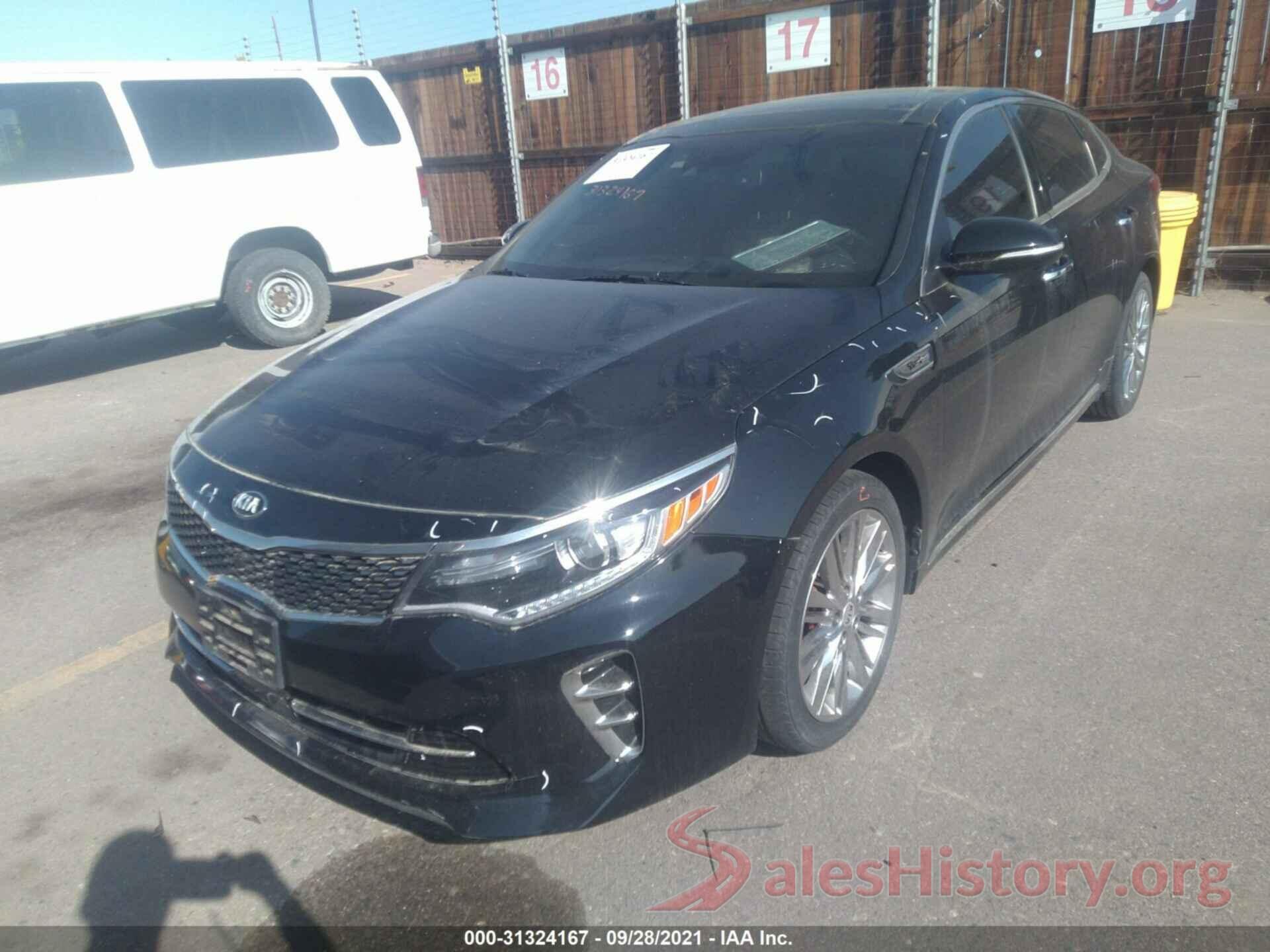 5XXGV4L24GG087043 2016 KIA OPTIMA