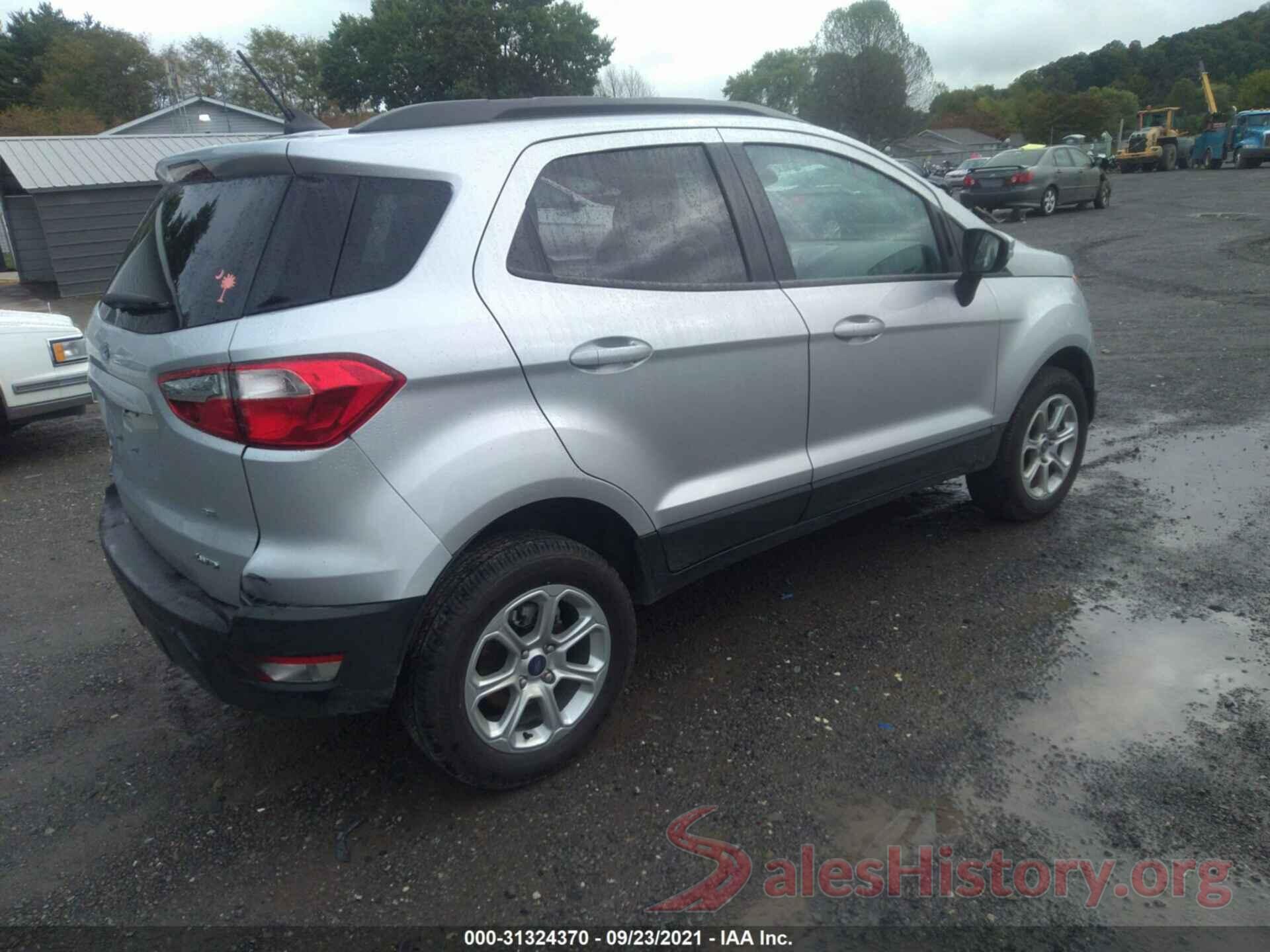 MAJ6S3GL0LC392699 2020 FORD ECOSPORT