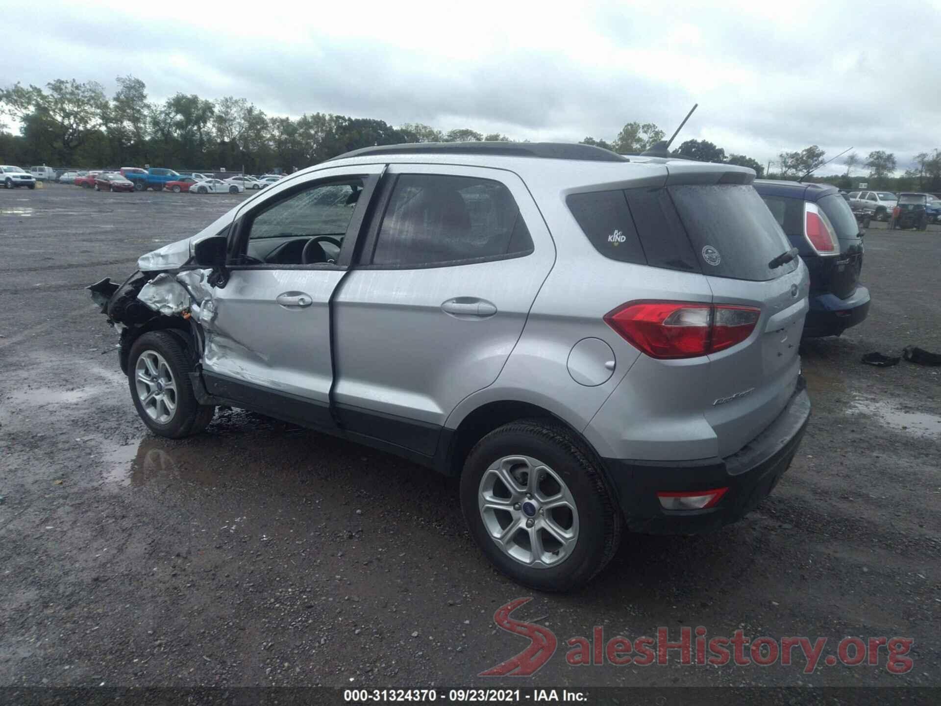 MAJ6S3GL0LC392699 2020 FORD ECOSPORT