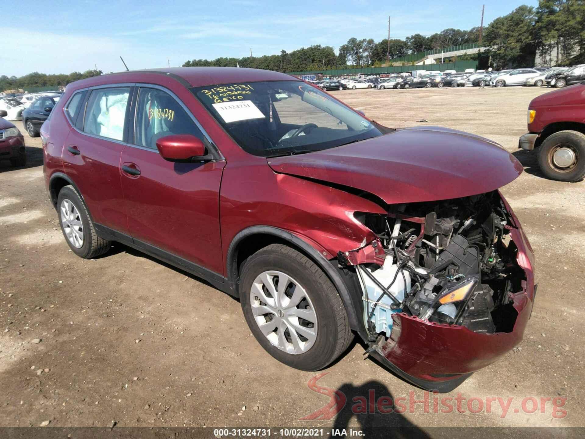 JN8AT2MT3GW007144 2016 NISSAN ROGUE