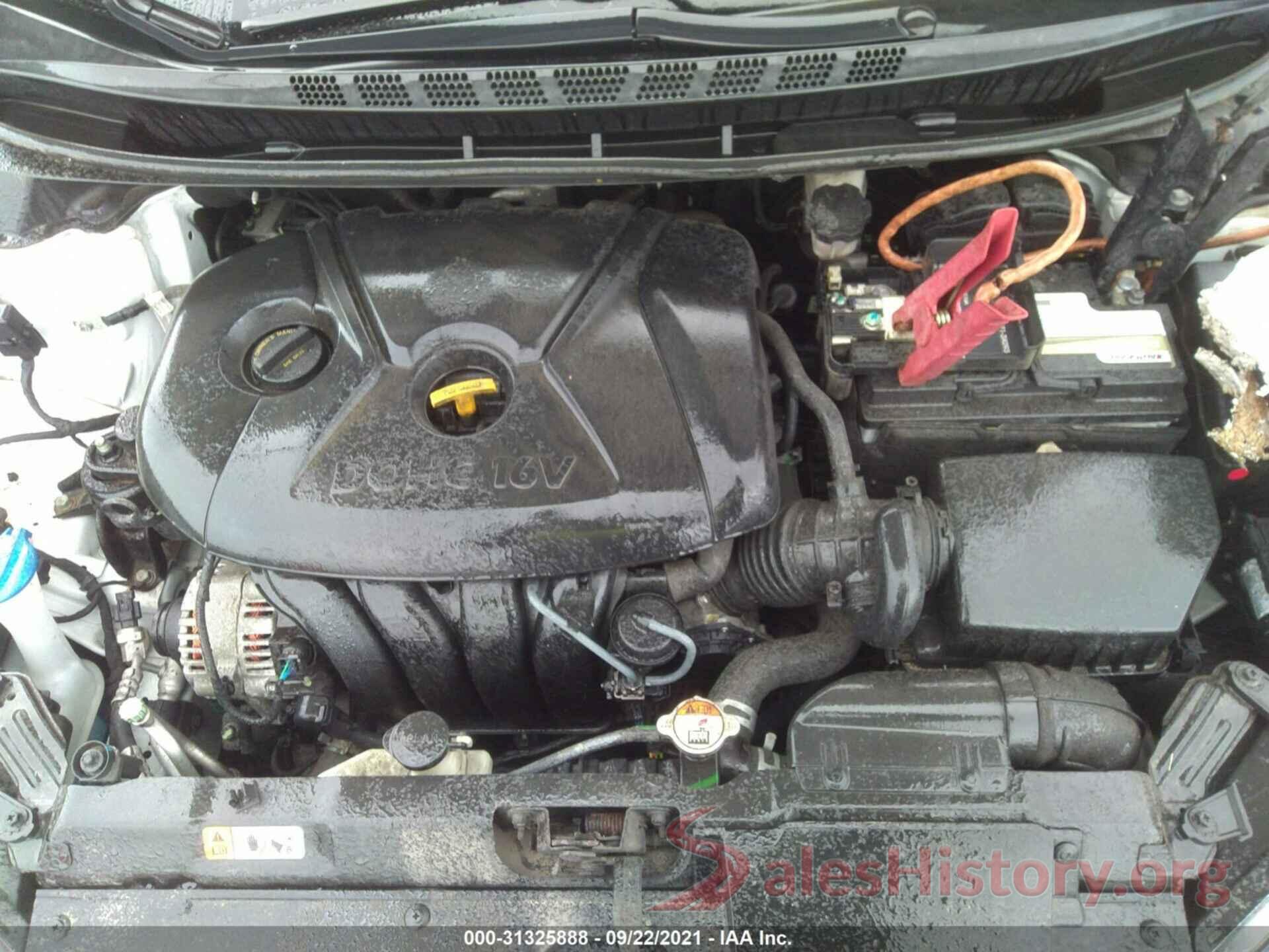 5NPDH4AE0GH652951 2016 HYUNDAI ELANTRA