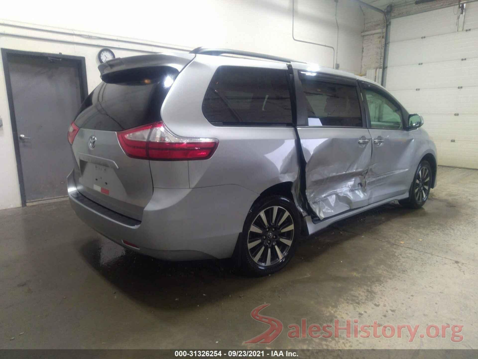 5TDJZ3DC2KS225259 2019 TOYOTA SIENNA