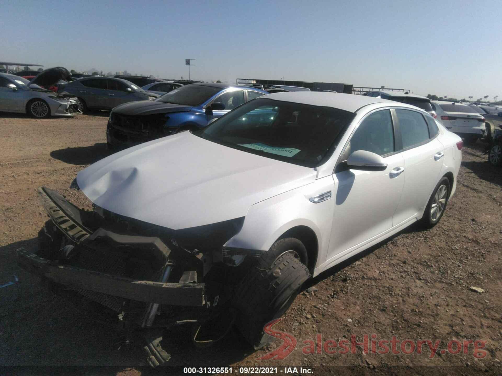 5XXGT4L31JG188434 2018 KIA OPTIMA