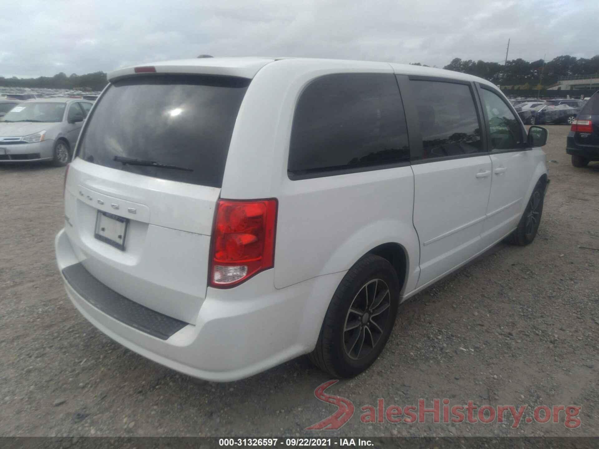 2C4RDGBG8GR309357 2016 DODGE GRAND CARAVAN