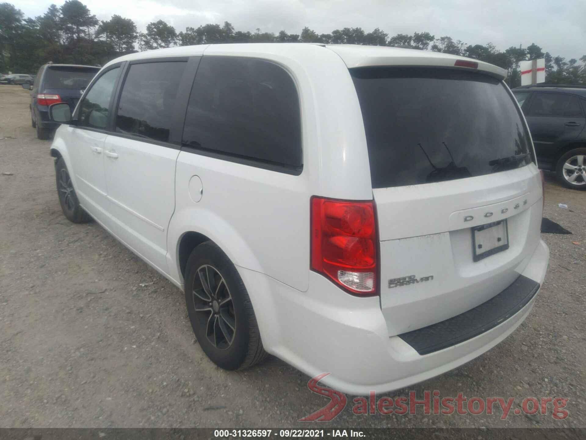 2C4RDGBG8GR309357 2016 DODGE GRAND CARAVAN