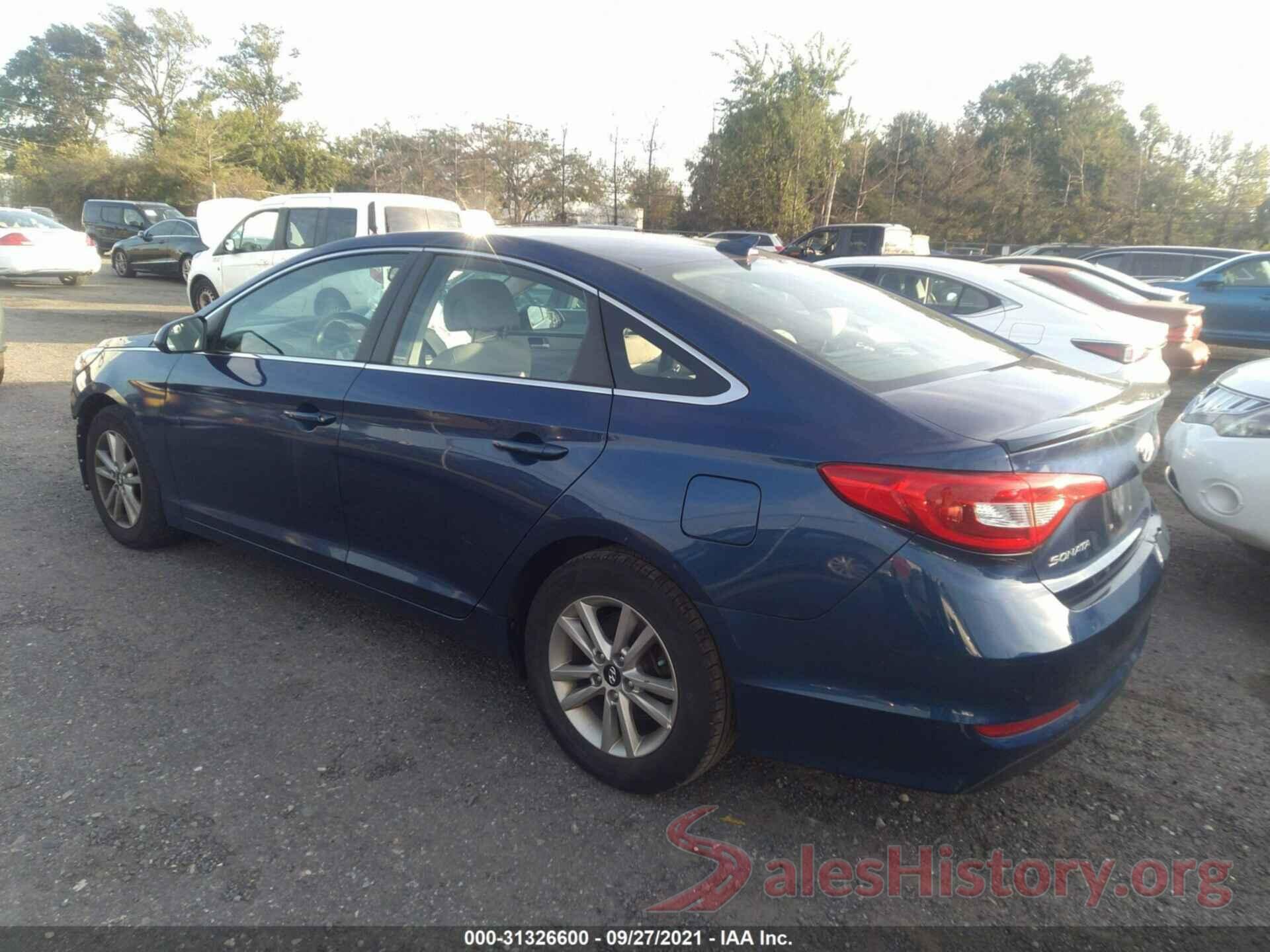 5NPE24AF2GH312523 2016 HYUNDAI SONATA