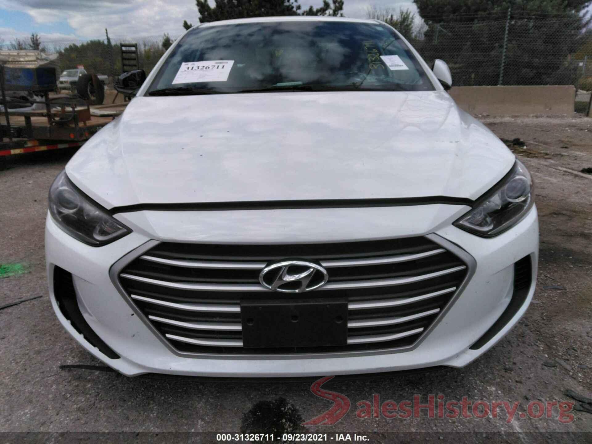 5NPD84LF0JH259089 2018 HYUNDAI ELANTRA