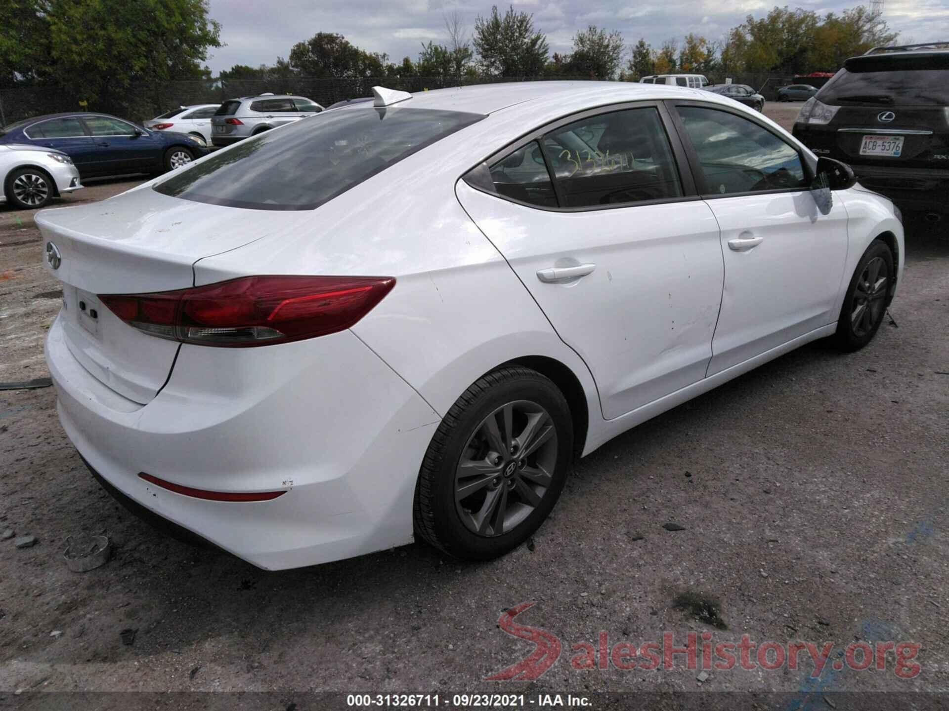 5NPD84LF0JH259089 2018 HYUNDAI ELANTRA