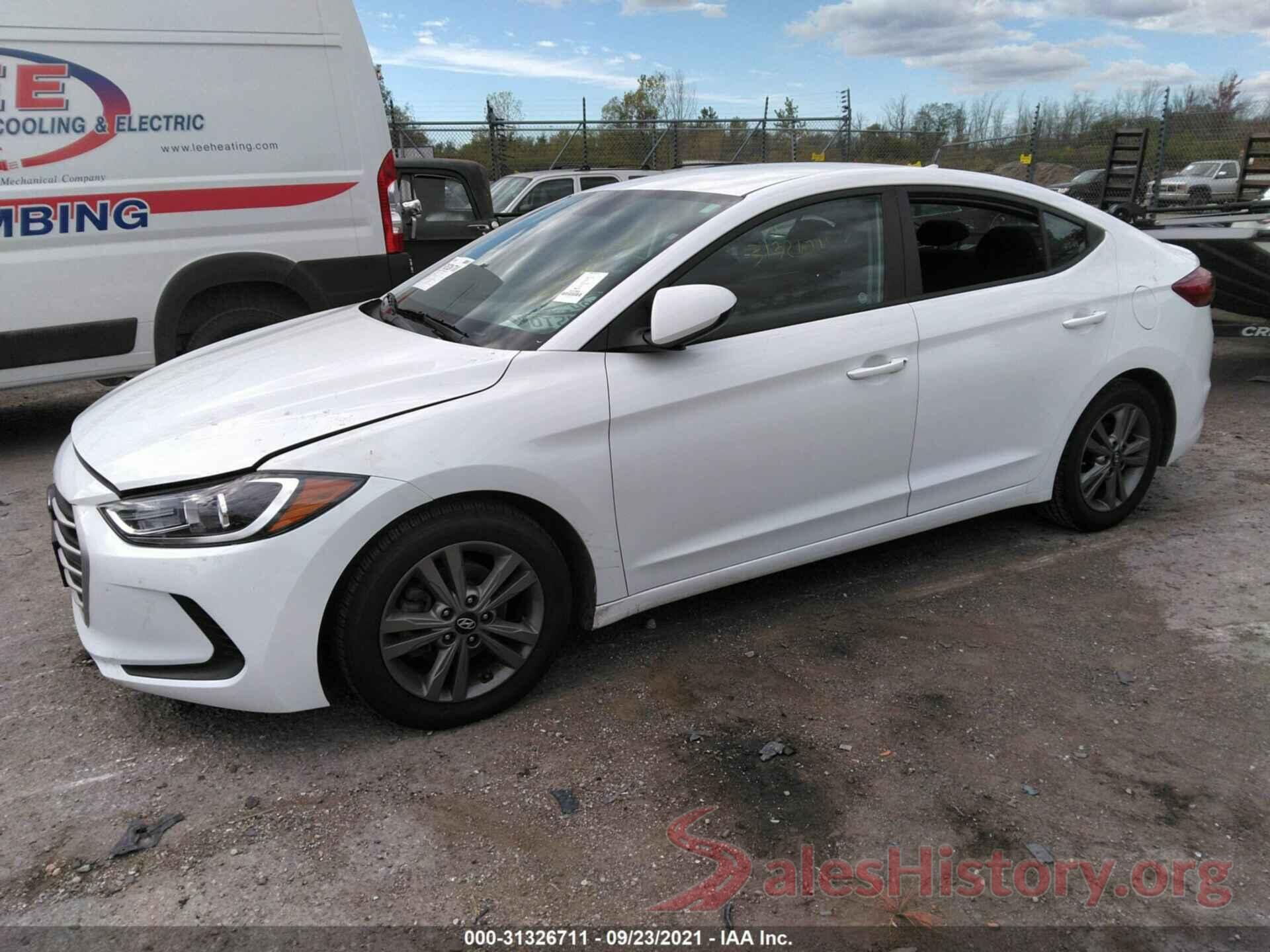 5NPD84LF0JH259089 2018 HYUNDAI ELANTRA