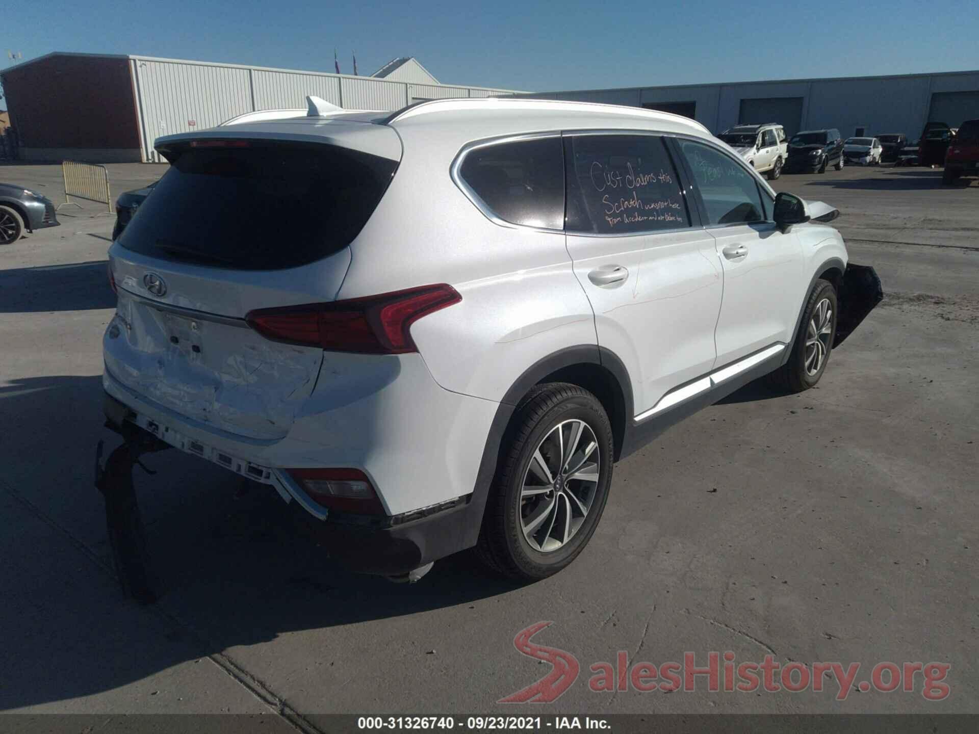 5NMS33AD4KH008365 2019 HYUNDAI SANTA FE