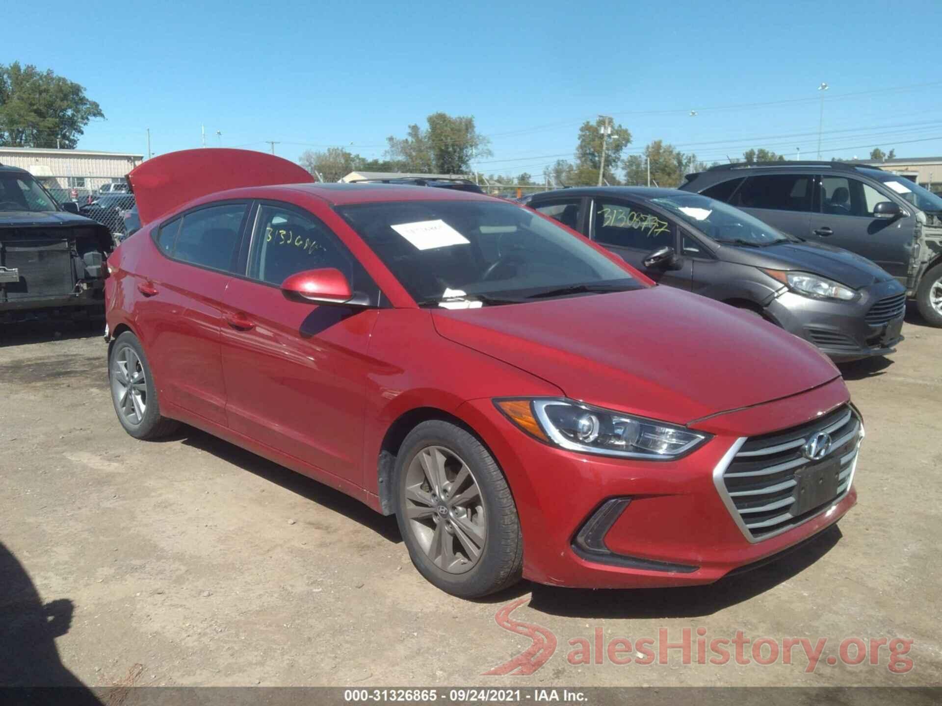 5NPD84LF3HH197522 2017 HYUNDAI ELANTRA