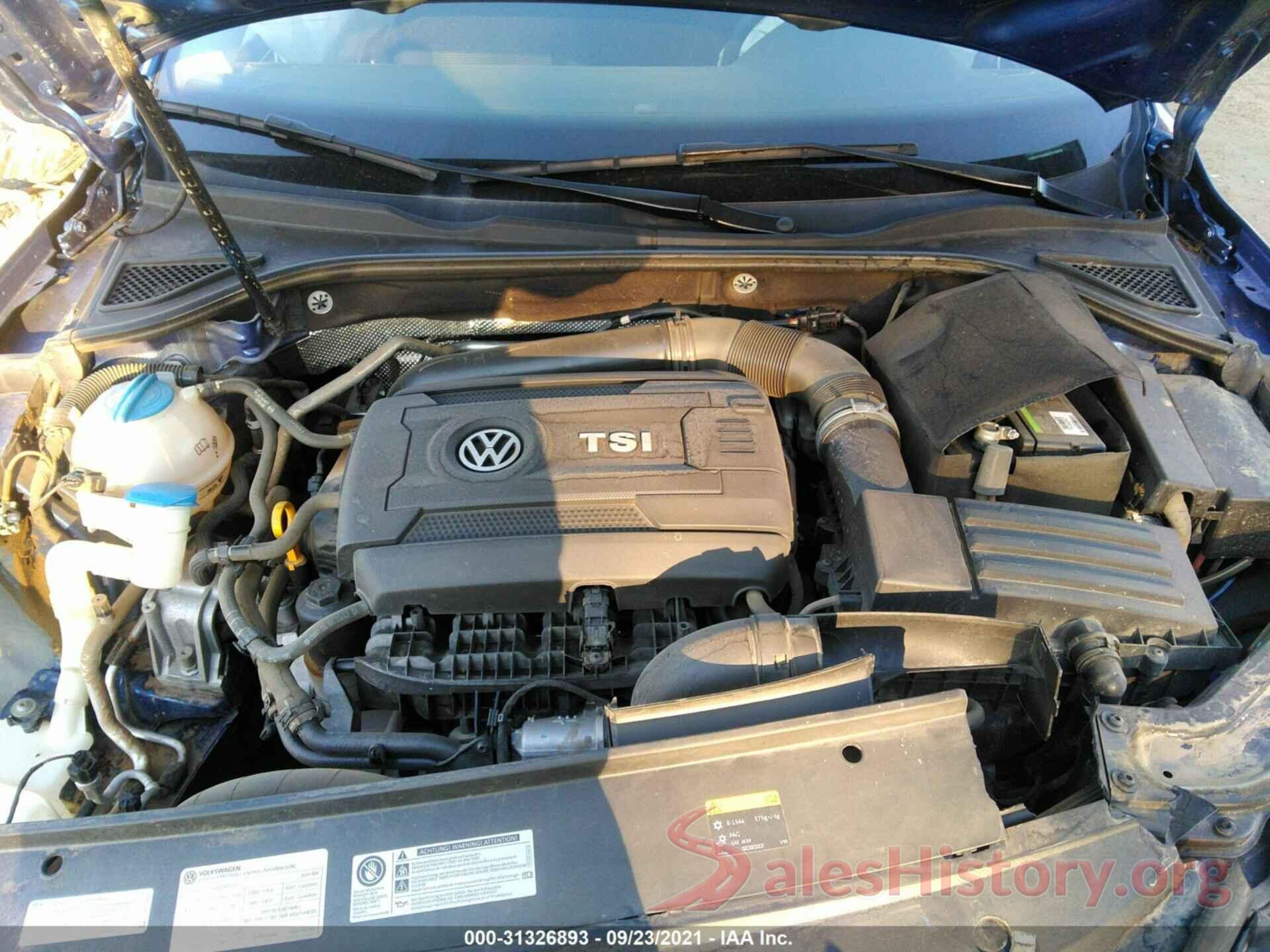 1VWAT7A34HC015606 2017 VOLKSWAGEN PASSAT