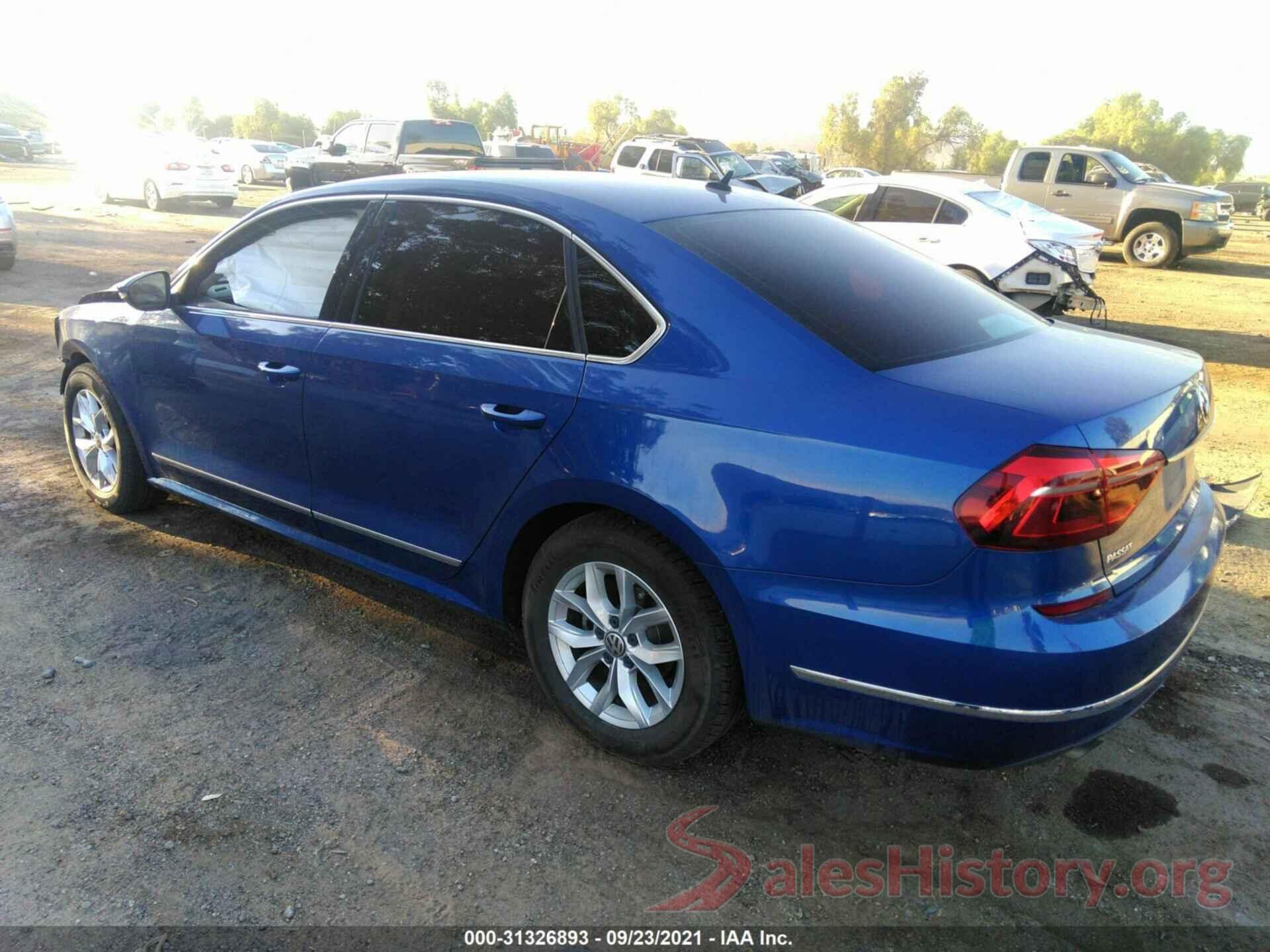 1VWAT7A34HC015606 2017 VOLKSWAGEN PASSAT