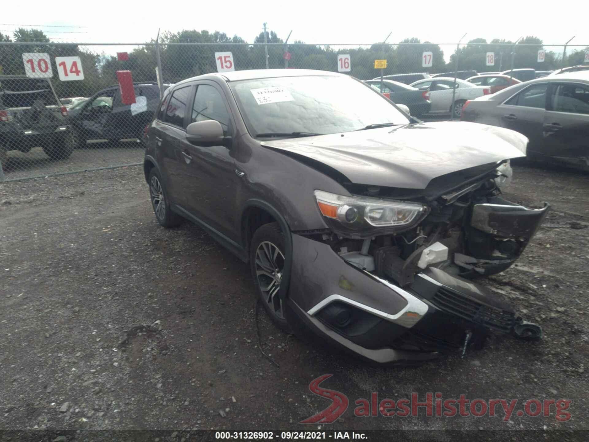 JA4AR3AU8HZ015148 2017 MITSUBISHI OUTLANDER SPORT