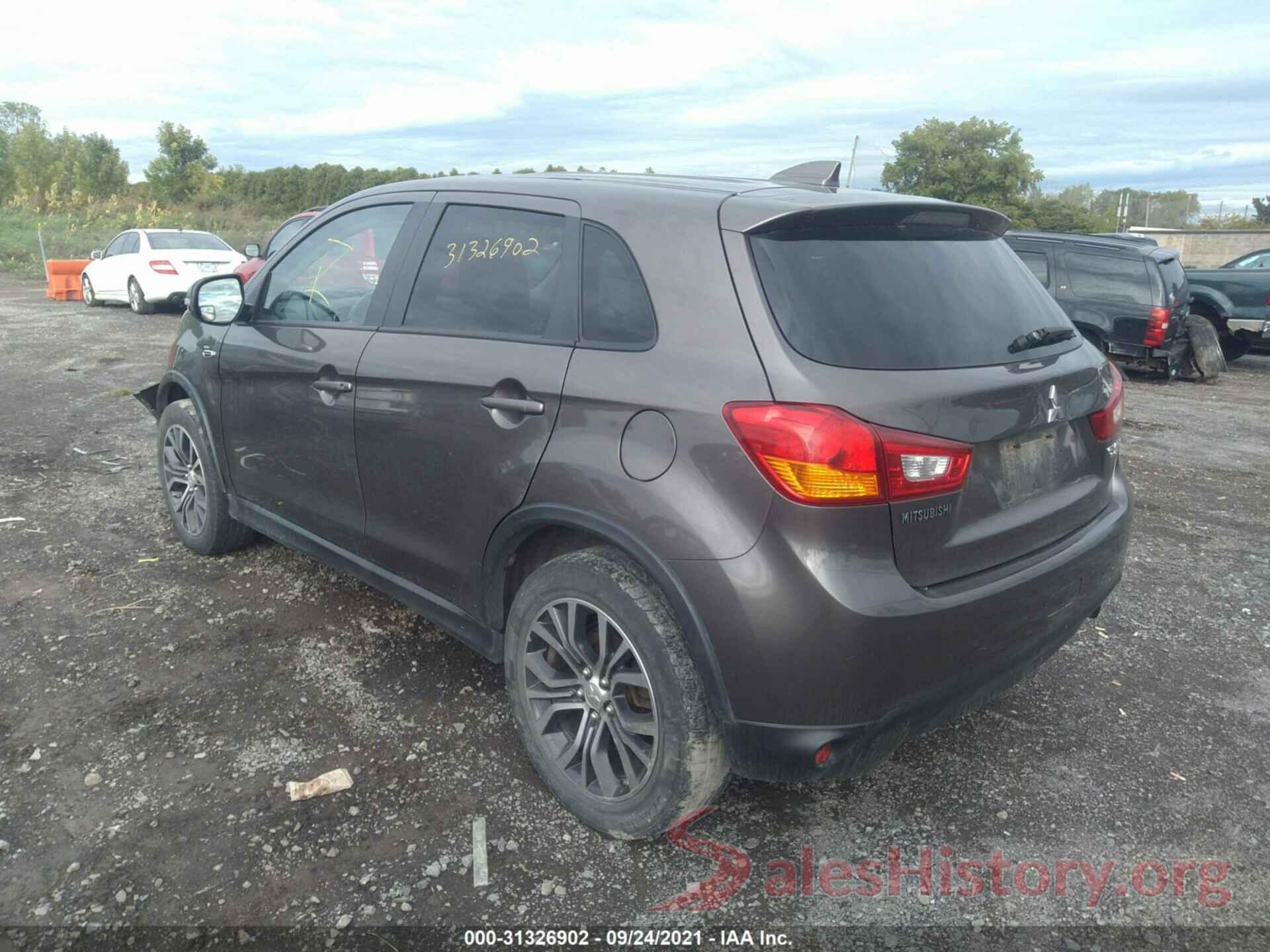 JA4AR3AU8HZ015148 2017 MITSUBISHI OUTLANDER SPORT