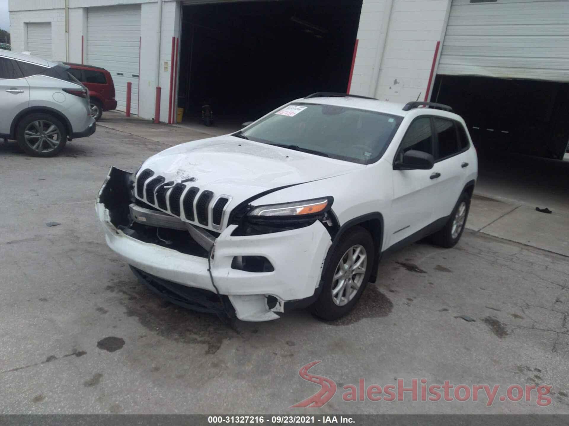 1C4PJLAB6GW288448 2016 JEEP CHEROKEE