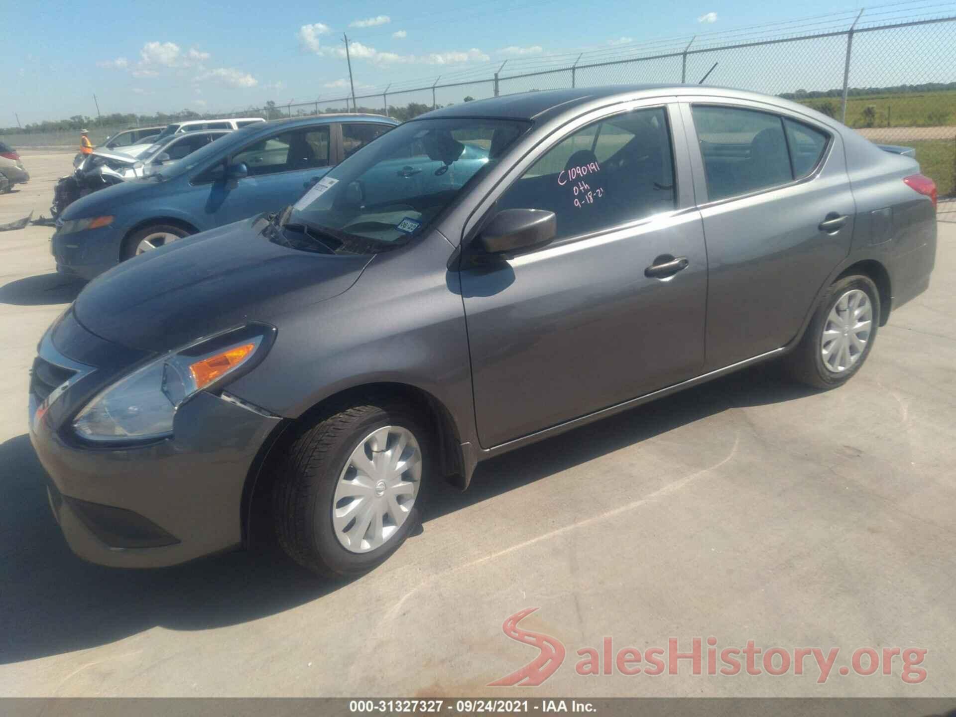 3N1CN7AP7GL908738 2016 NISSAN VERSA