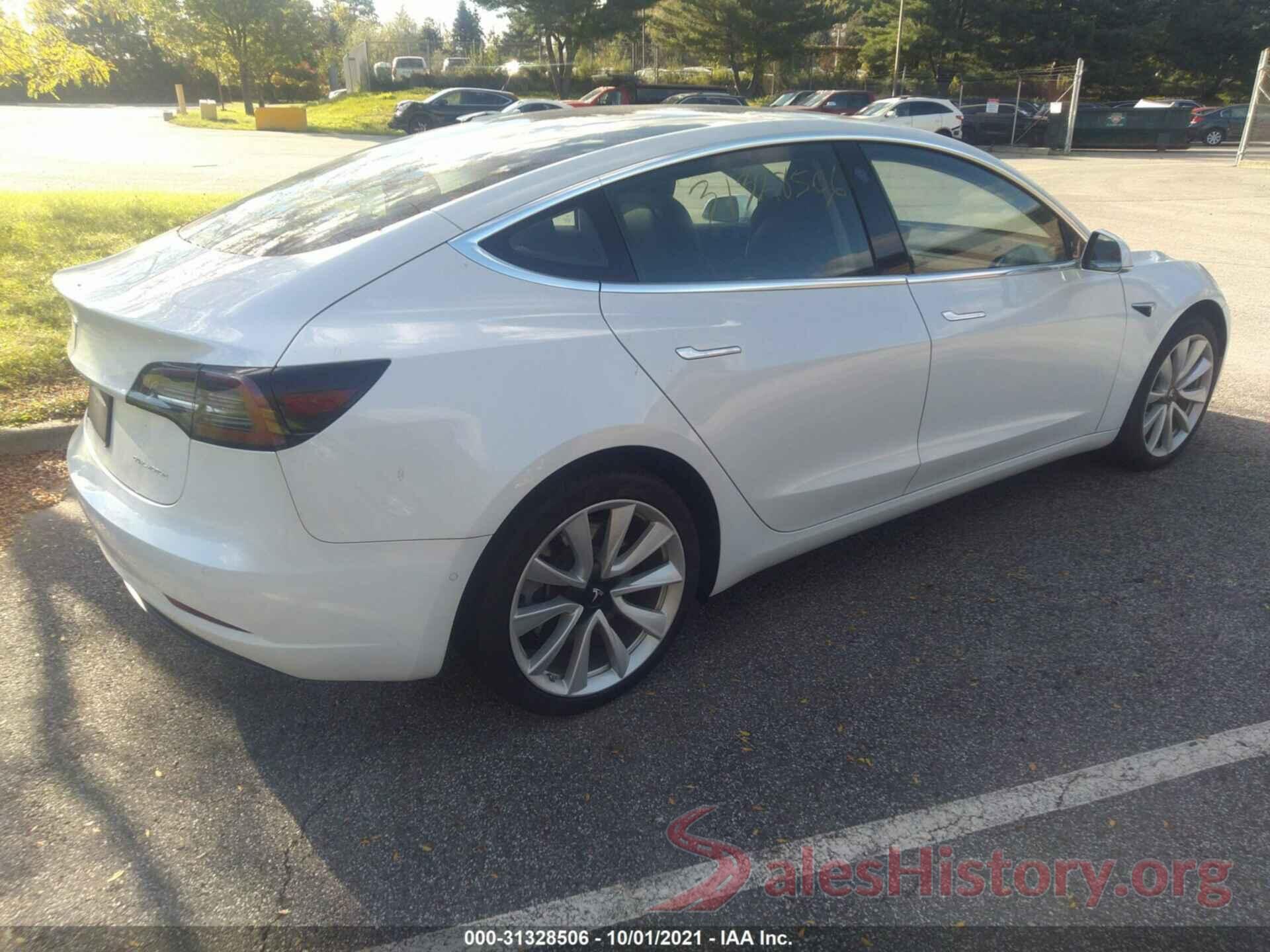 5YJ3E1EB4KF454108 2019 TESLA MODEL 3