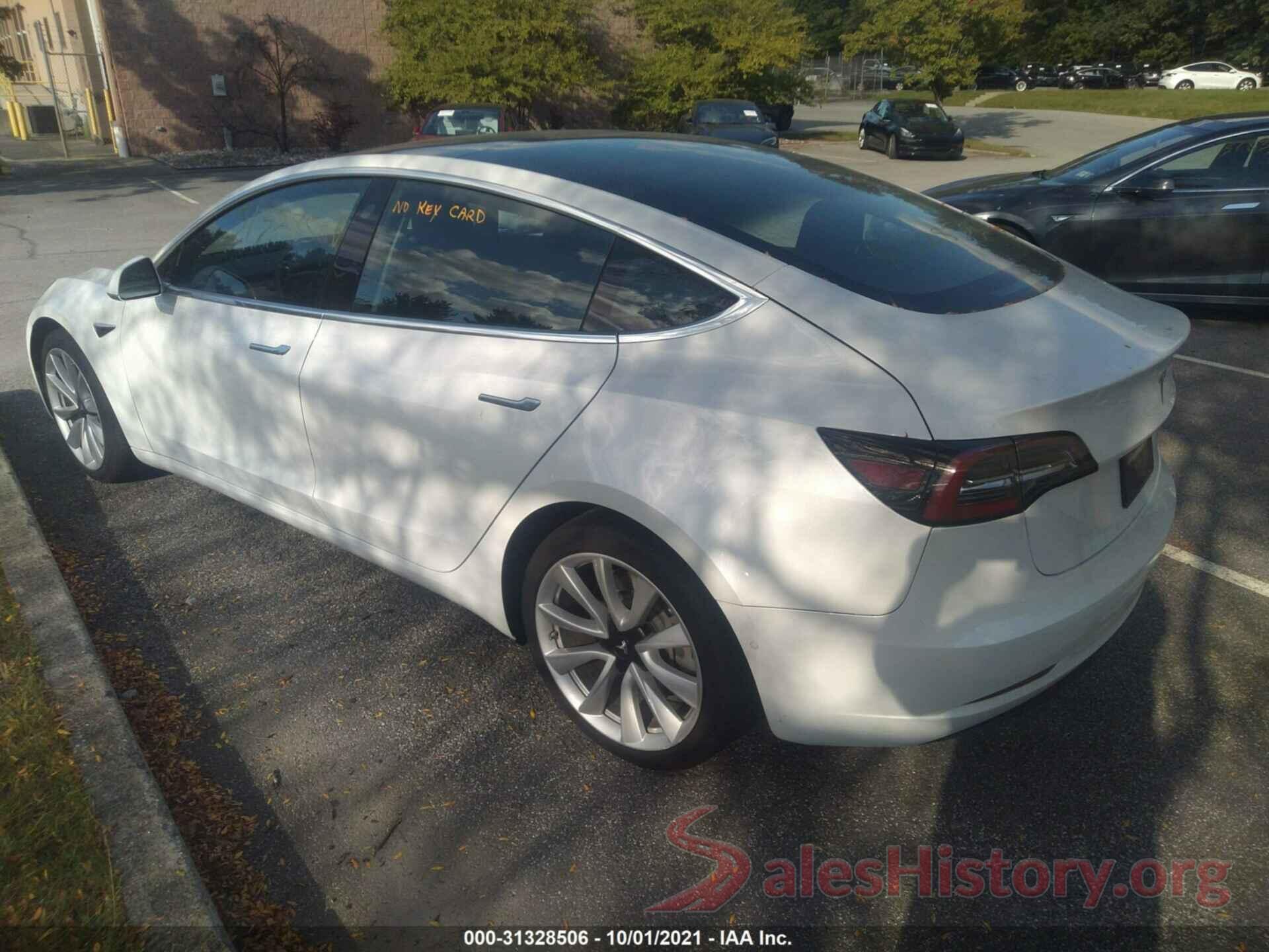 5YJ3E1EB4KF454108 2019 TESLA MODEL 3