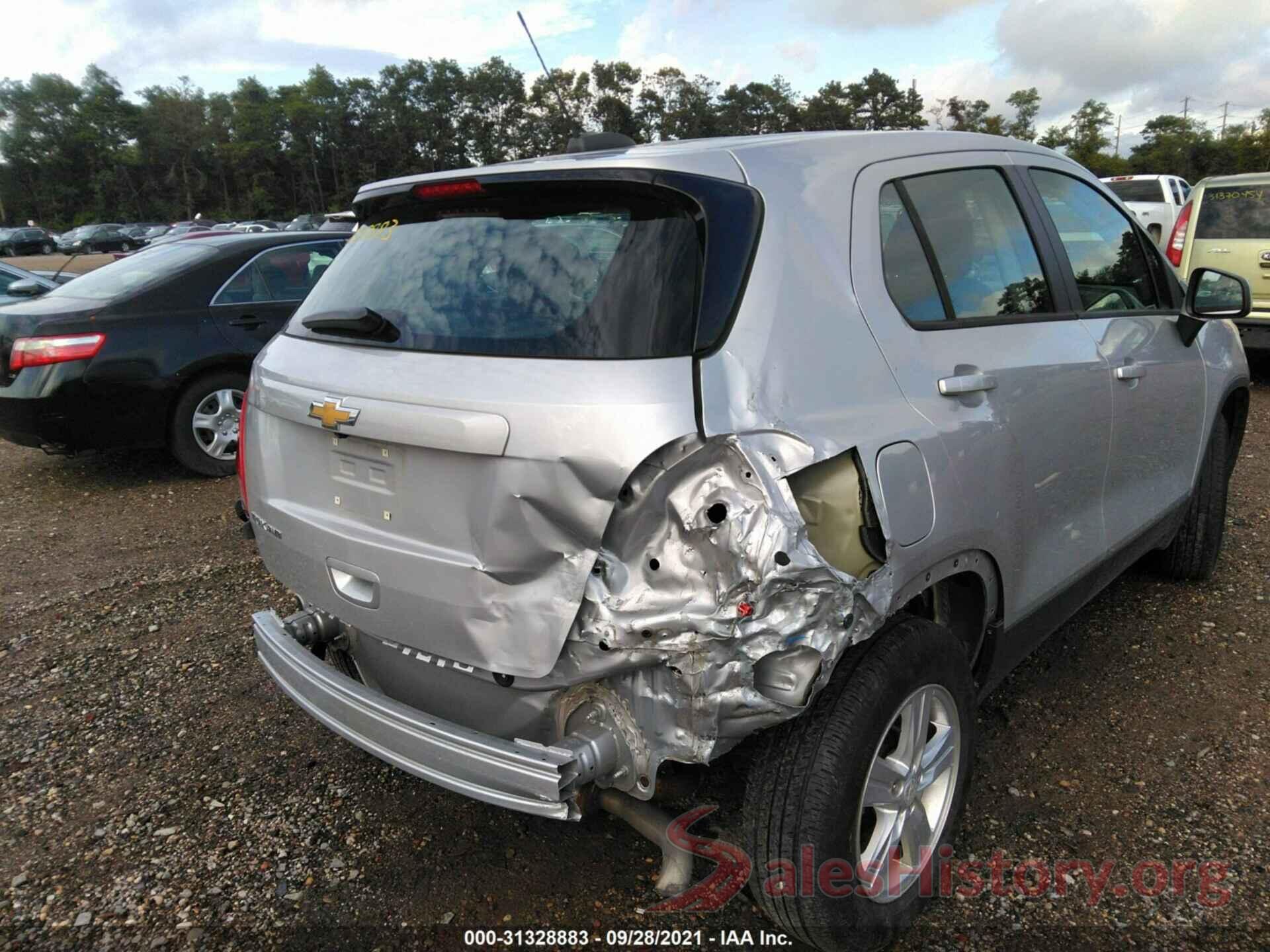 3GNCJNSB2KL186188 2019 CHEVROLET TRAX