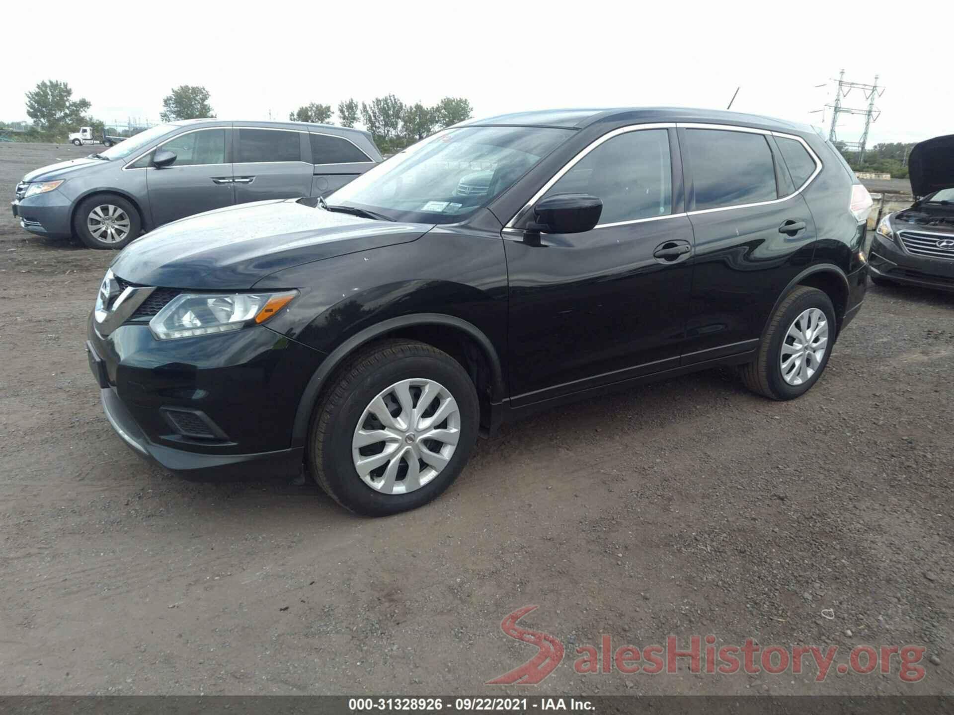 KNMAT2MVXGP715639 2016 NISSAN ROGUE