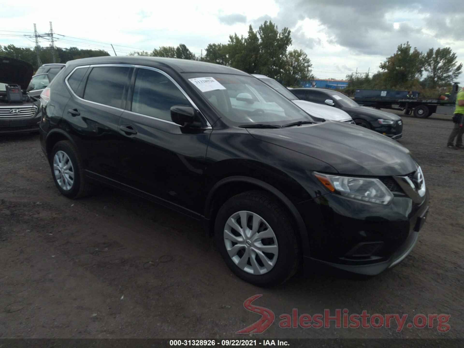 KNMAT2MVXGP715639 2016 NISSAN ROGUE