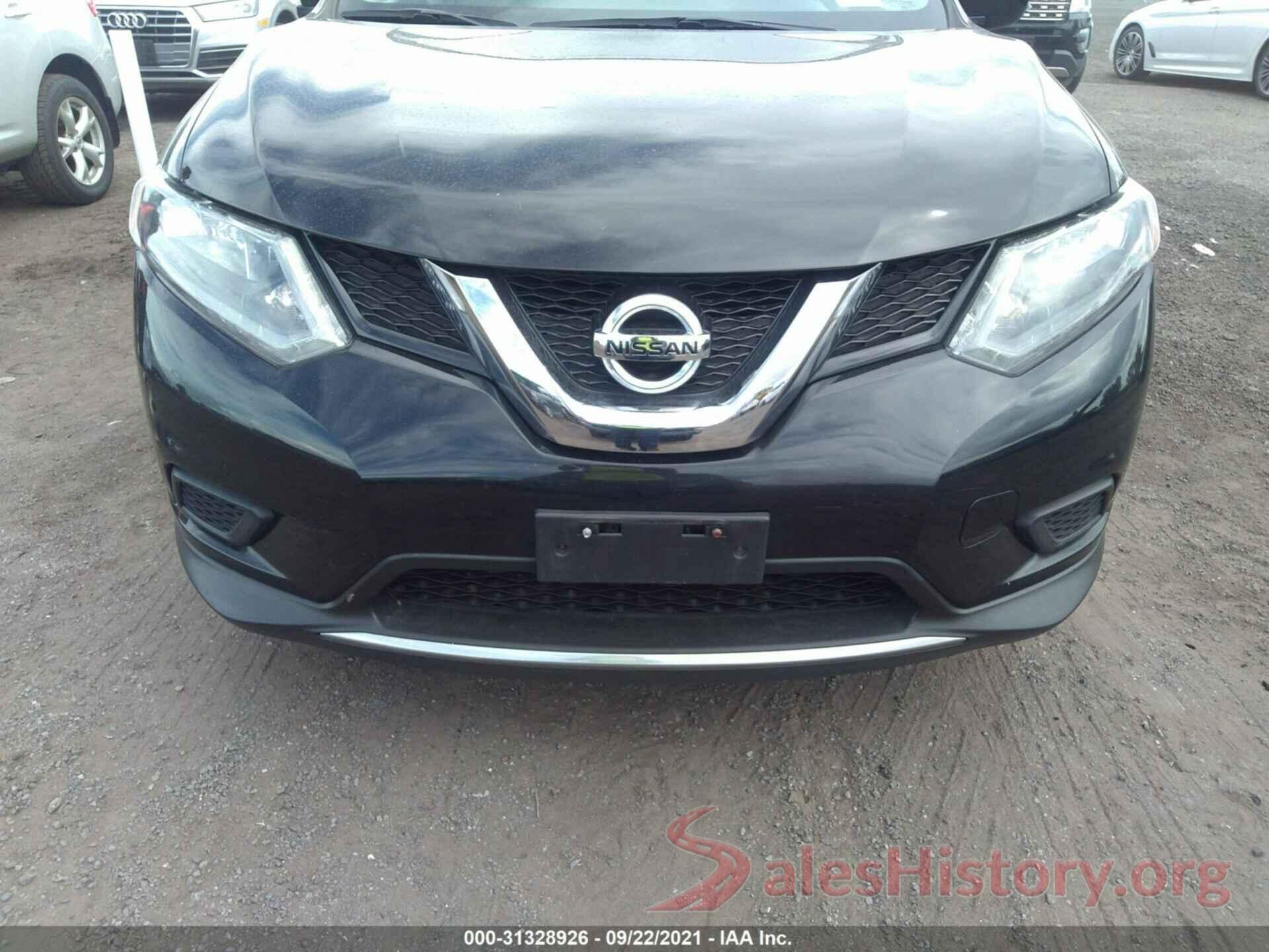 KNMAT2MVXGP715639 2016 NISSAN ROGUE