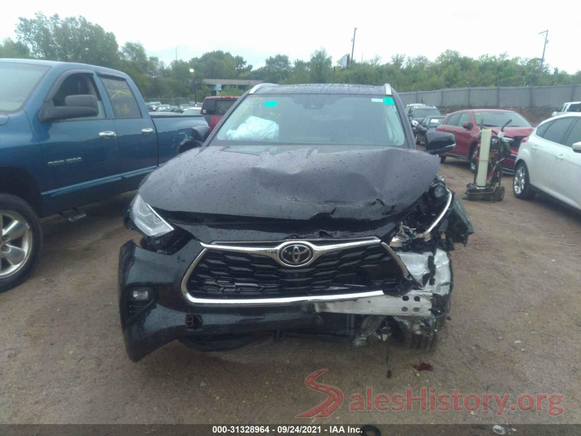 5TDFZRBH2MS088642 2021 TOYOTA HIGHLANDER