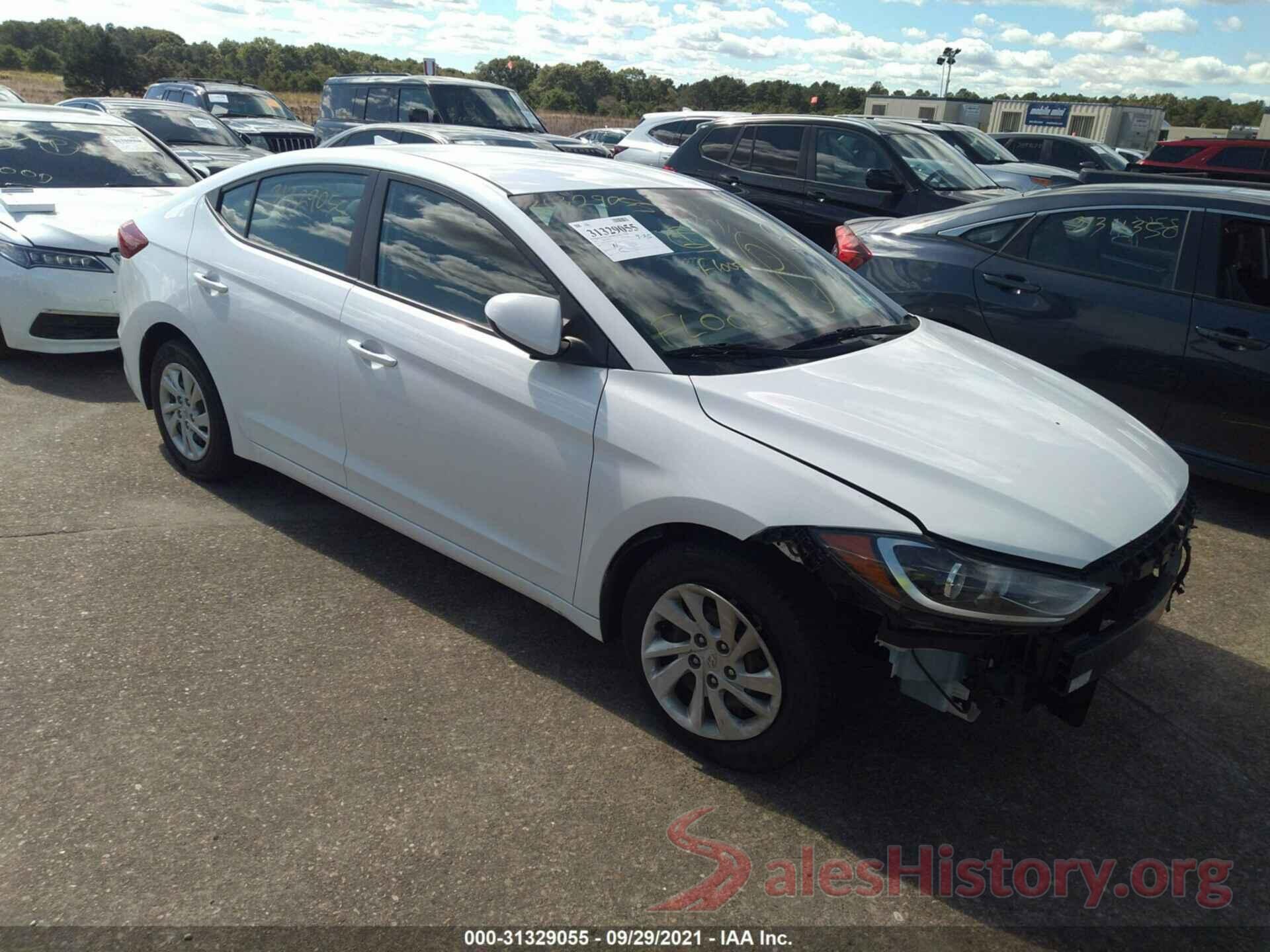 5NPD74LF2HH171657 2017 HYUNDAI ELANTRA