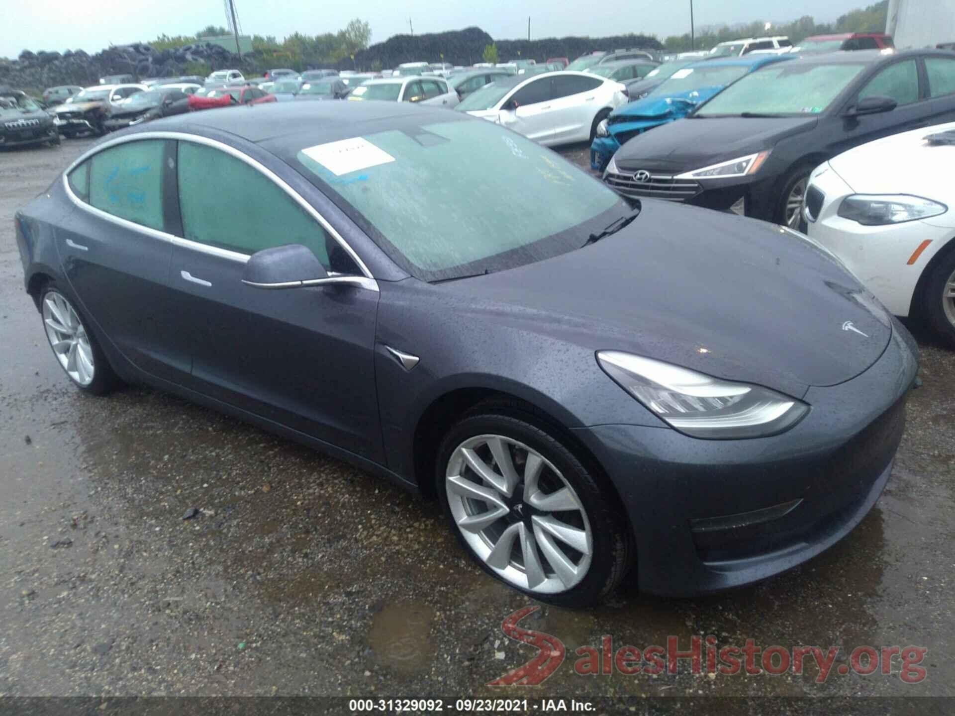 5YJ3E1EB0KF205837 2019 TESLA MODEL 3