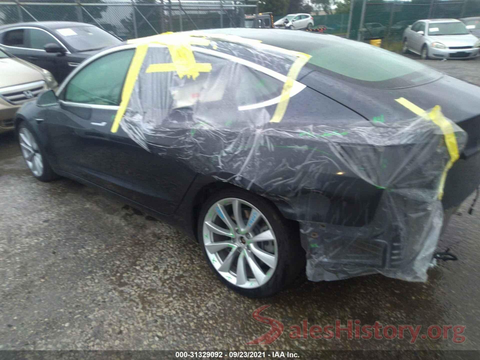 5YJ3E1EB0KF205837 2019 TESLA MODEL 3